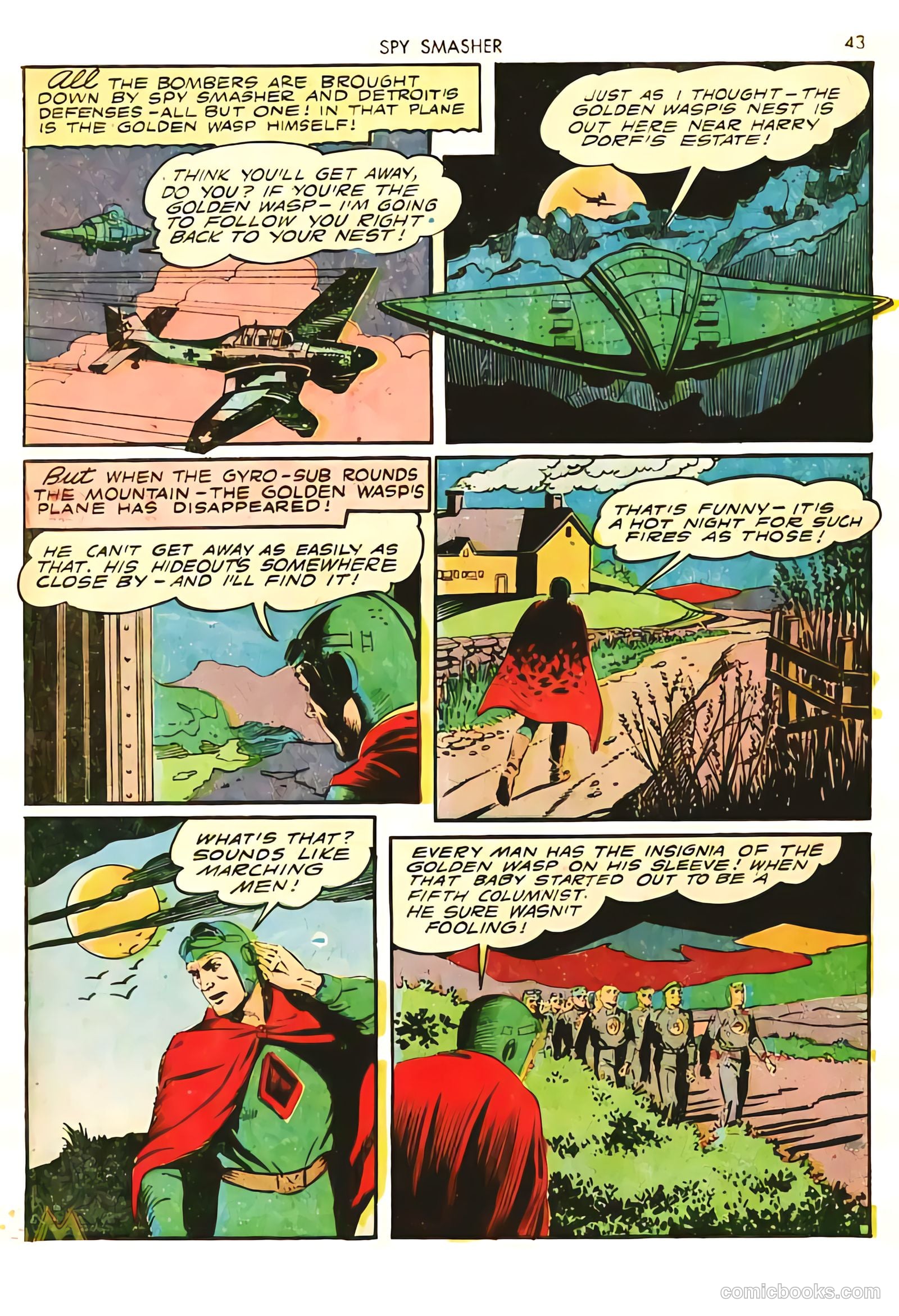 Spy Smasher #7 (1942) — page 43 of 69