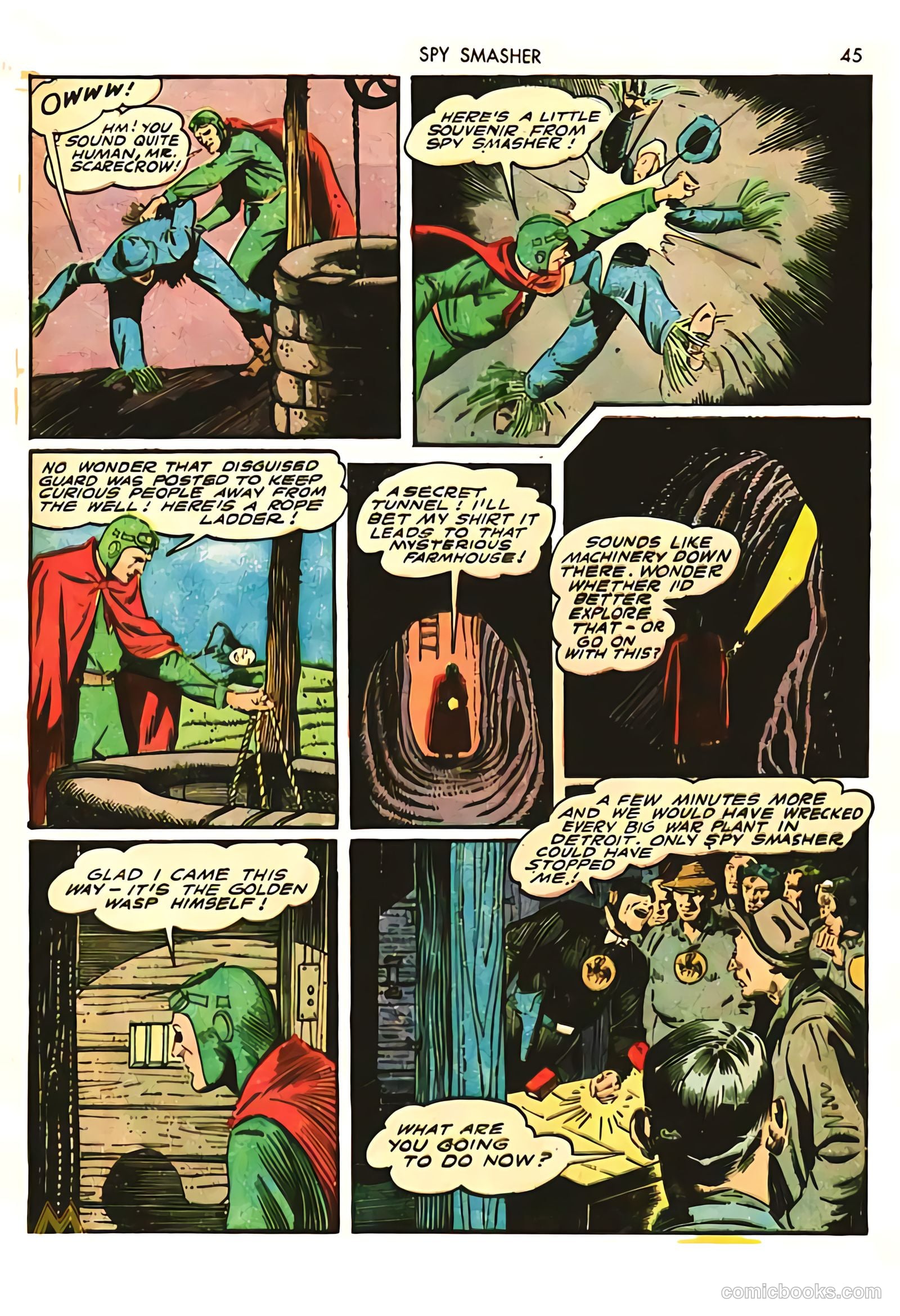 Spy Smasher #7 (1942) — page 45 of 69