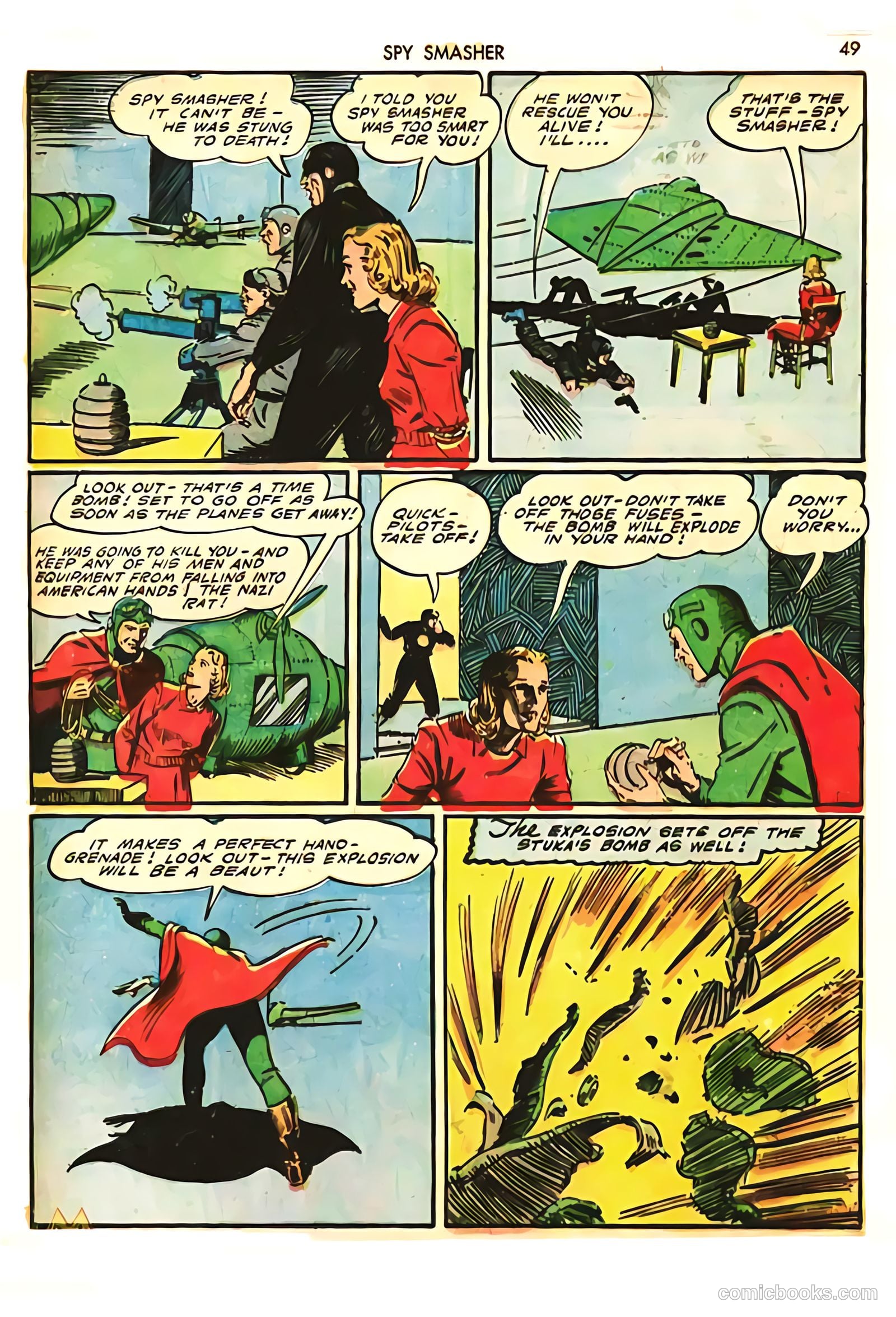 Spy Smasher #7 (1942) — page 49 of 69