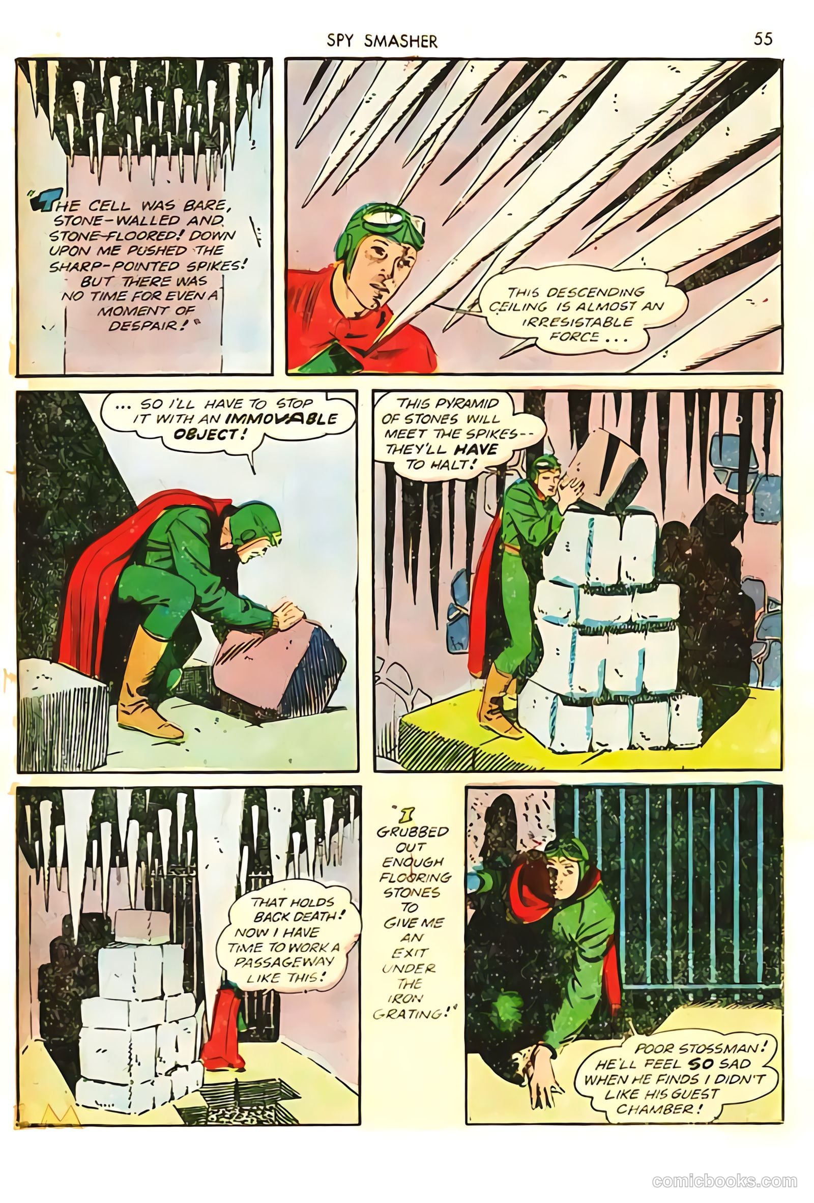 Spy Smasher #7 (1942) — page 55 of 69