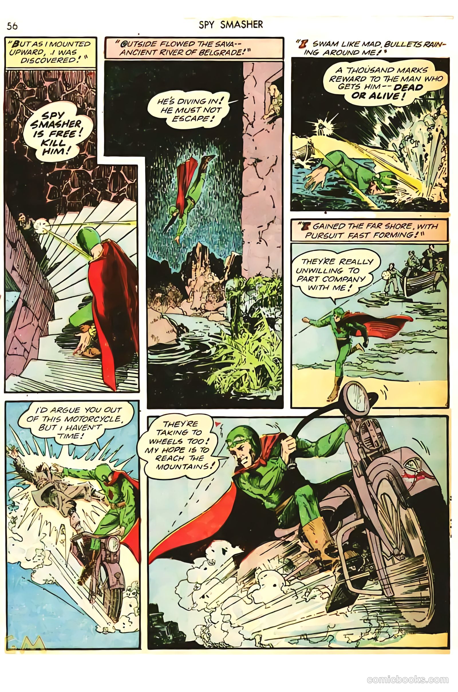 Spy Smasher #7 (1942) — page 56 of 69
