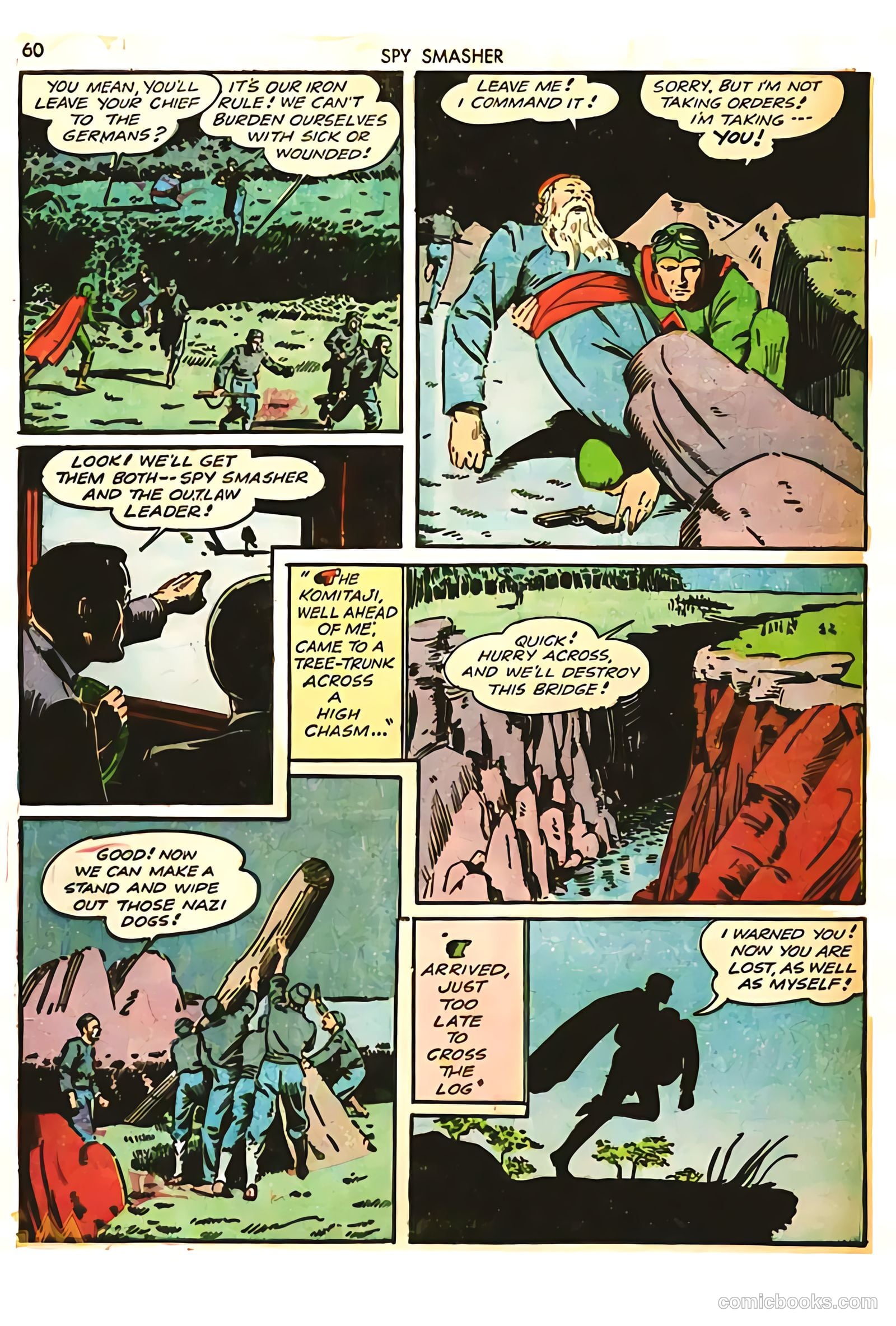 Spy Smasher #7 (1942) — page 60 of 69