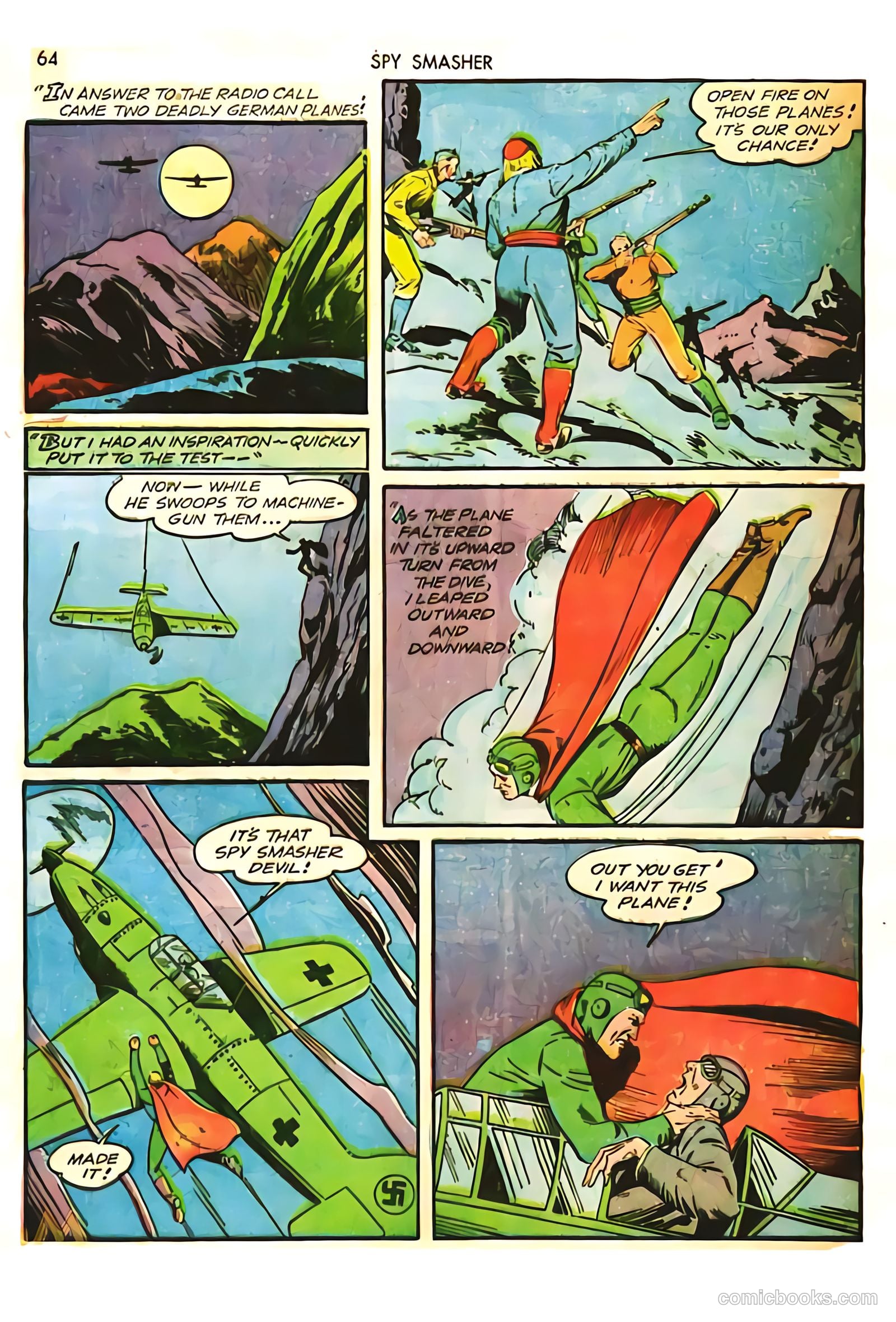 Spy Smasher #7 (1942) — page 64 of 69