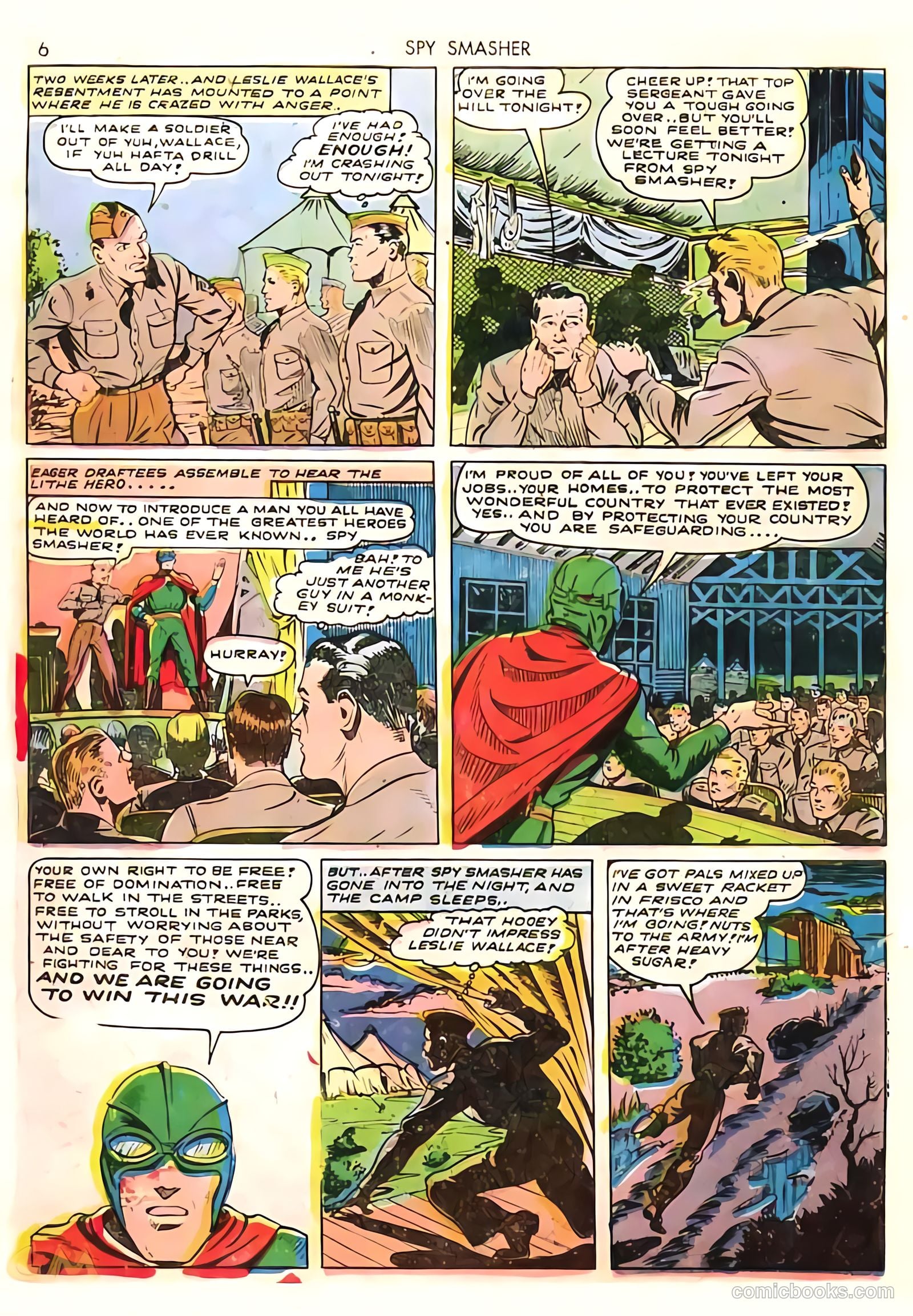 Spy Smasher #8 (1942) — page 6 of 69