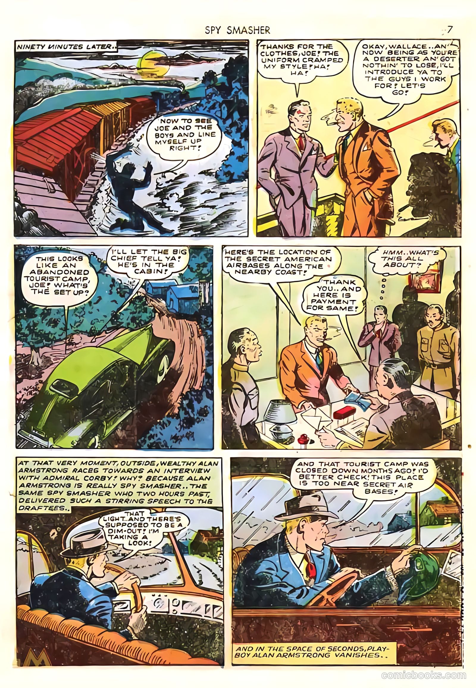 Spy Smasher #8 (1942) — page 7 of 69