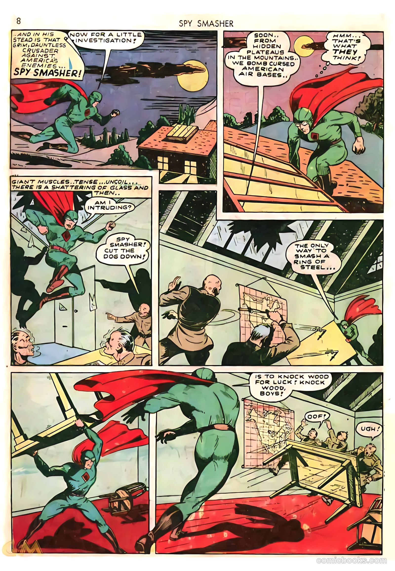 Spy Smasher #8 (1942) — page 8 of 69