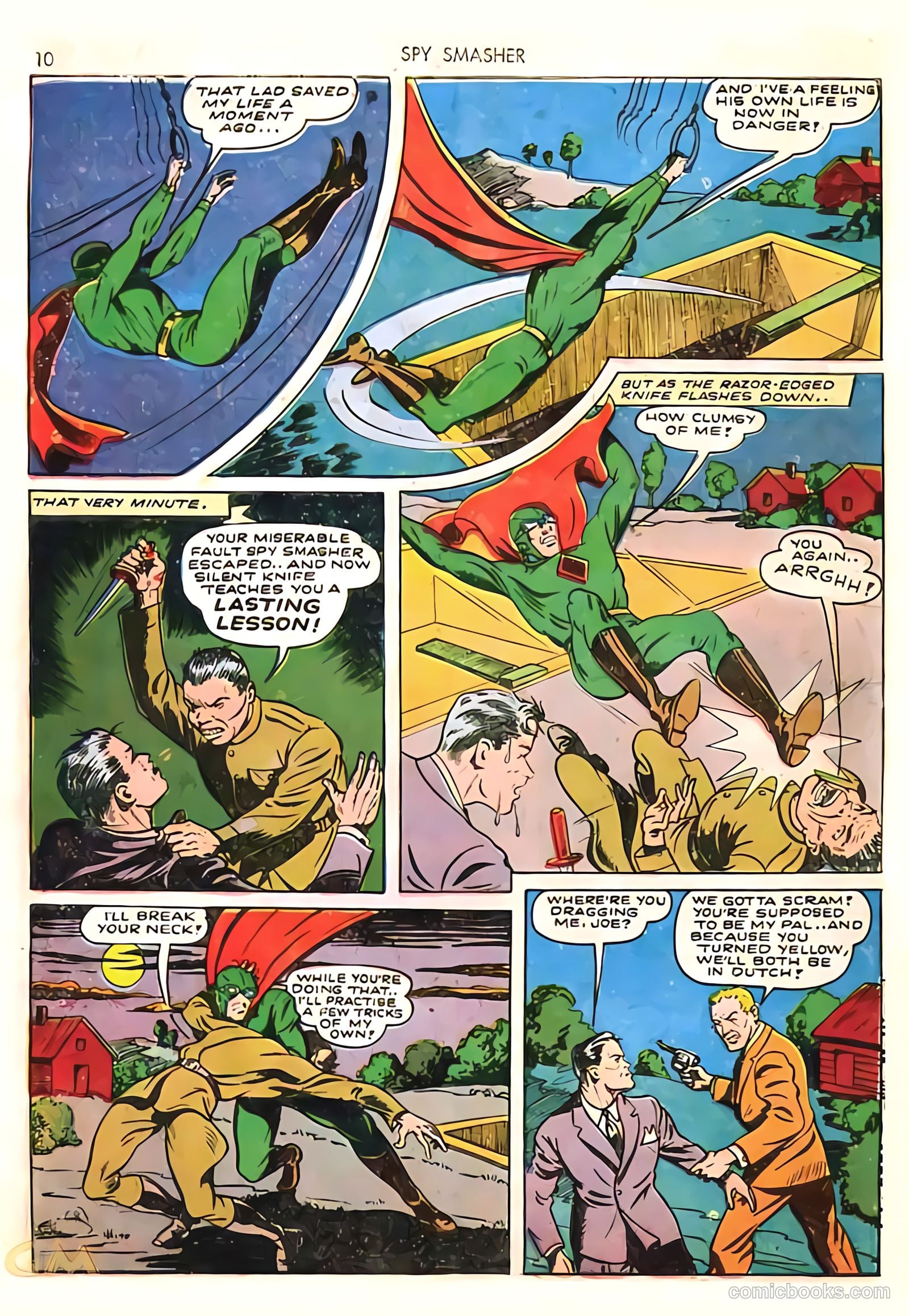 Spy Smasher #8 (1942) — page 10 of 69