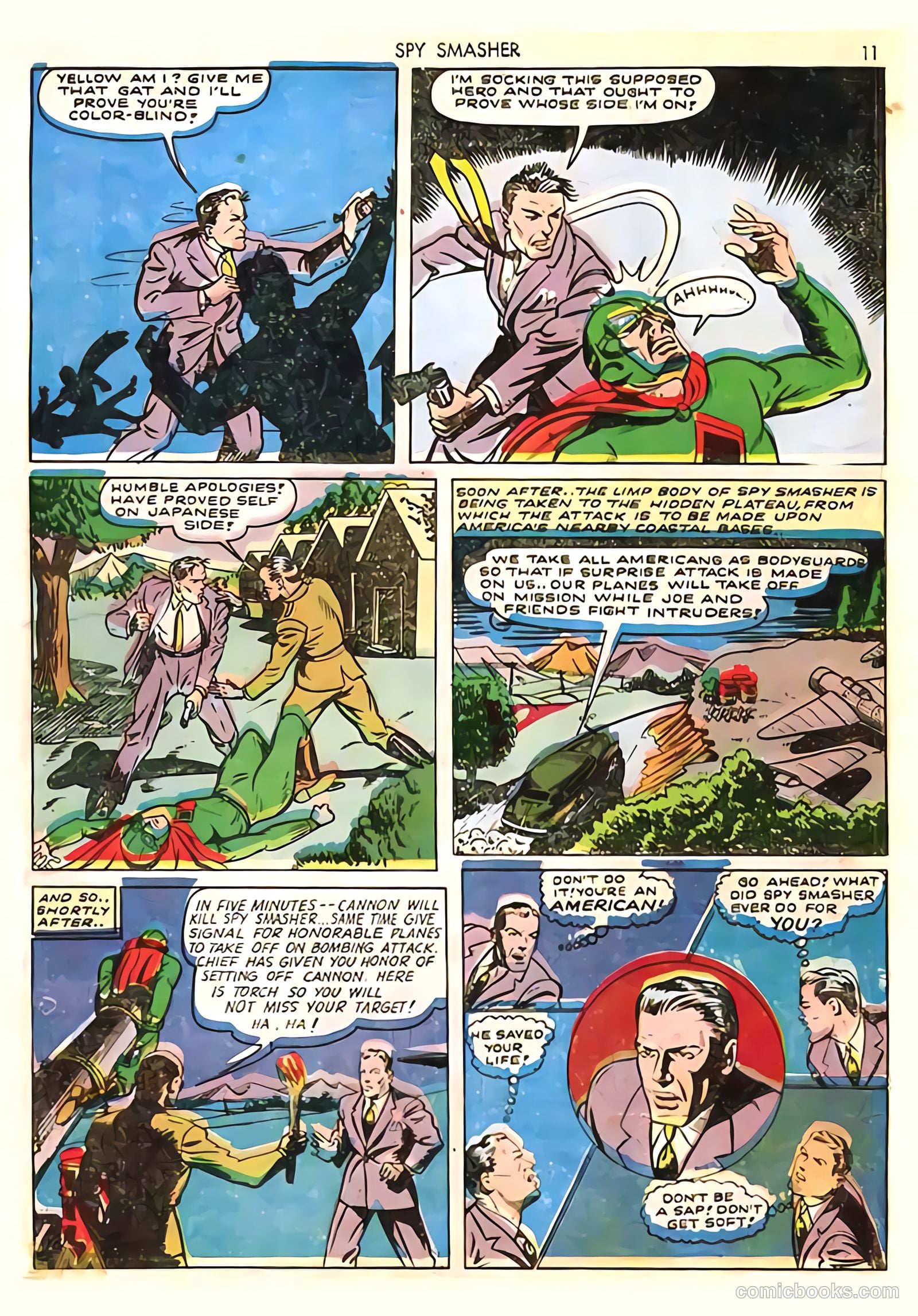 Spy Smasher #8 (1942) — page 11 of 69
