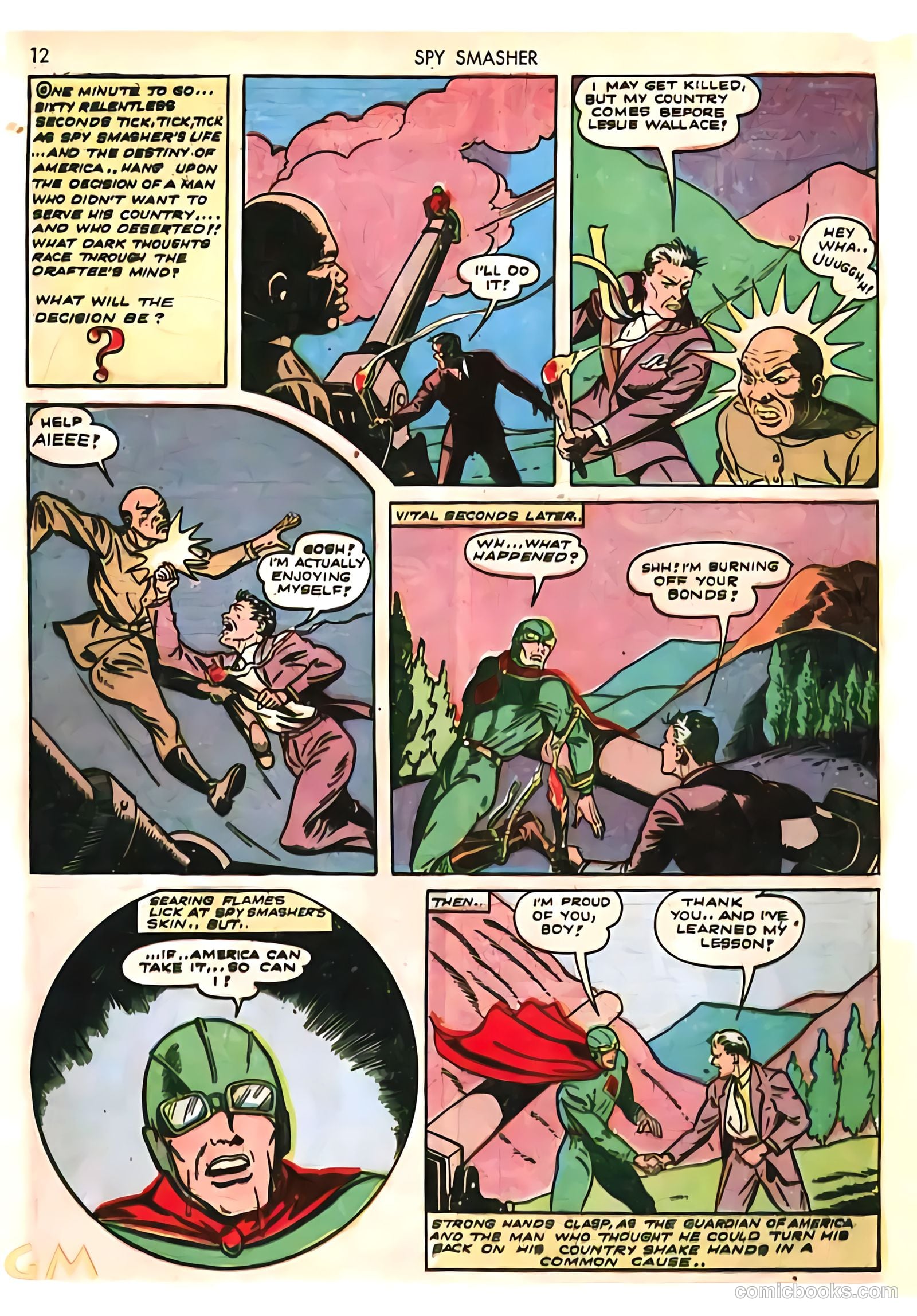 Spy Smasher #8 (1942) — page 12 of 69