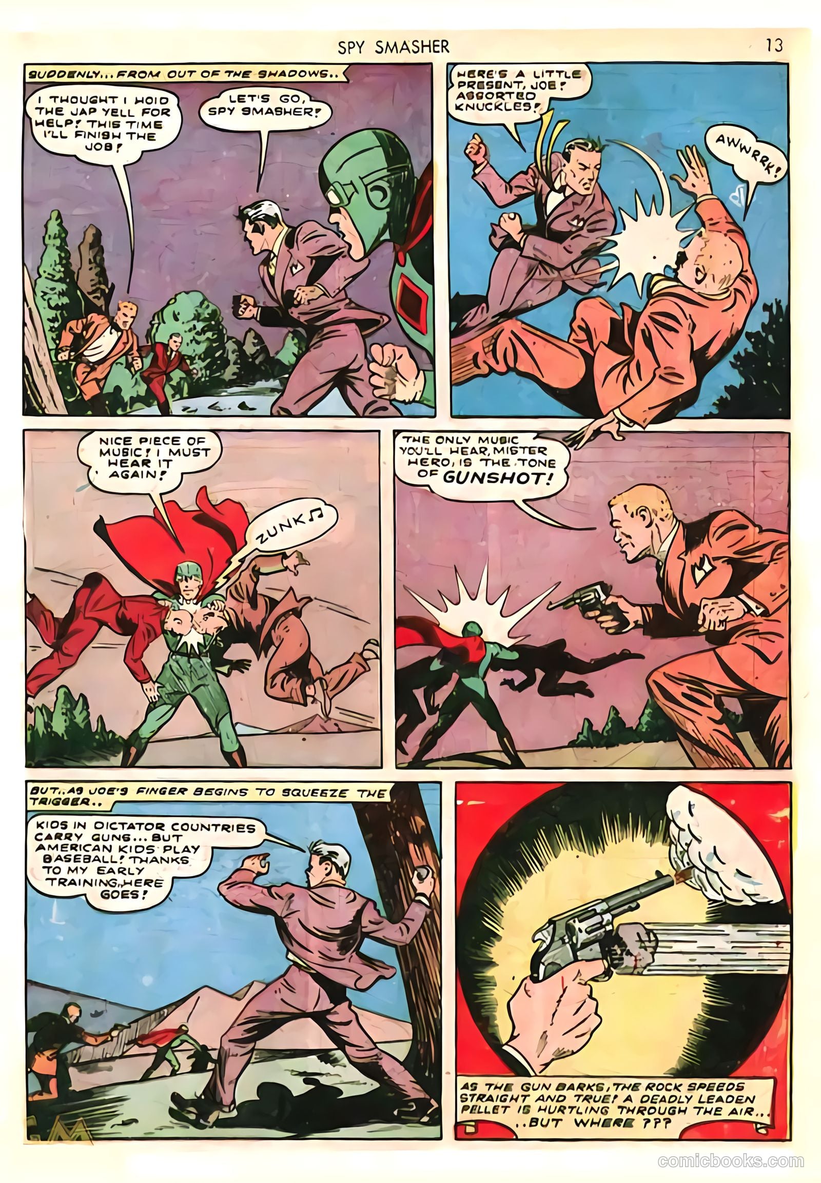 Spy Smasher #8 (1942) — page 13 of 69