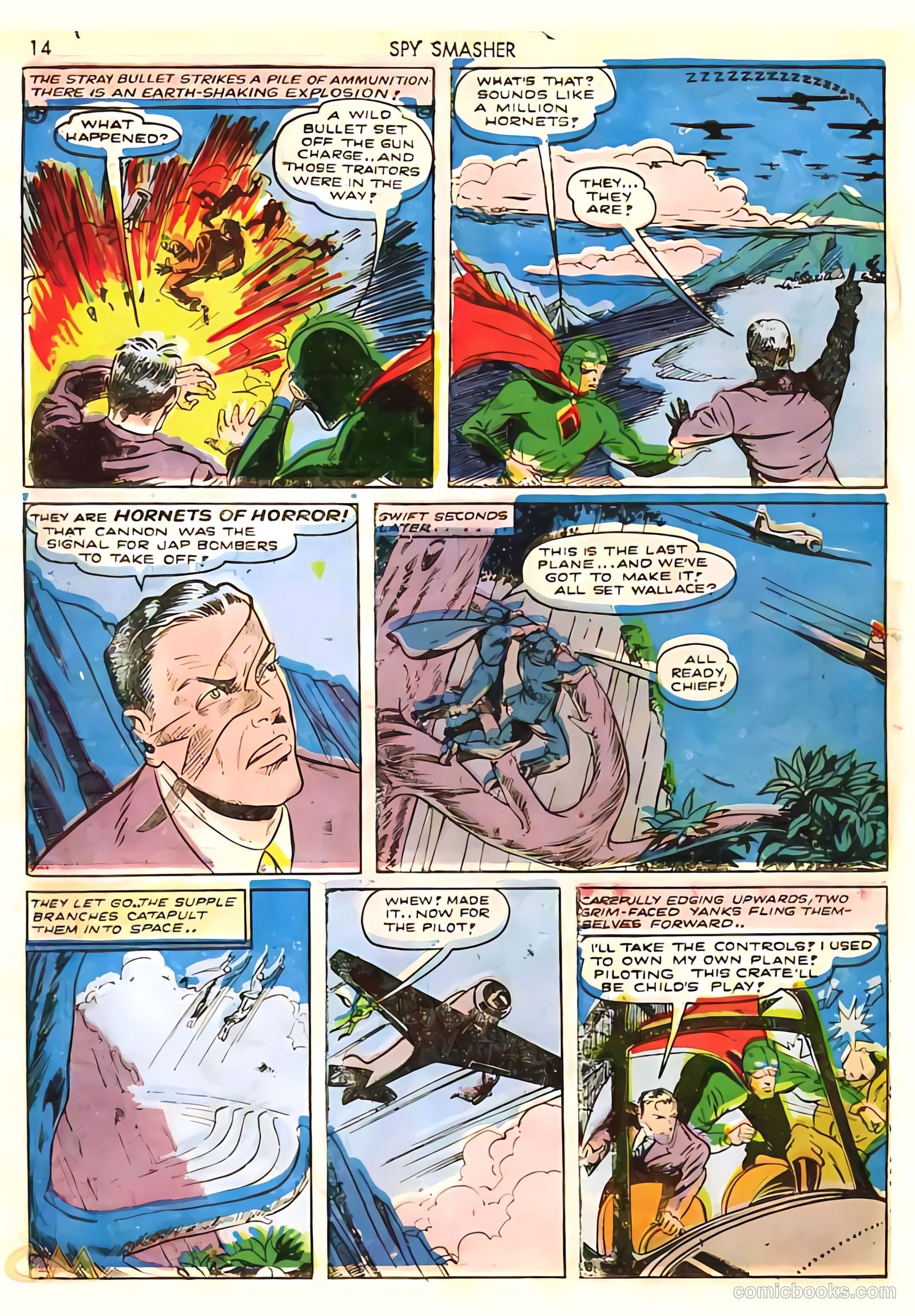 Spy Smasher #8 (1942) — page 14 of 69