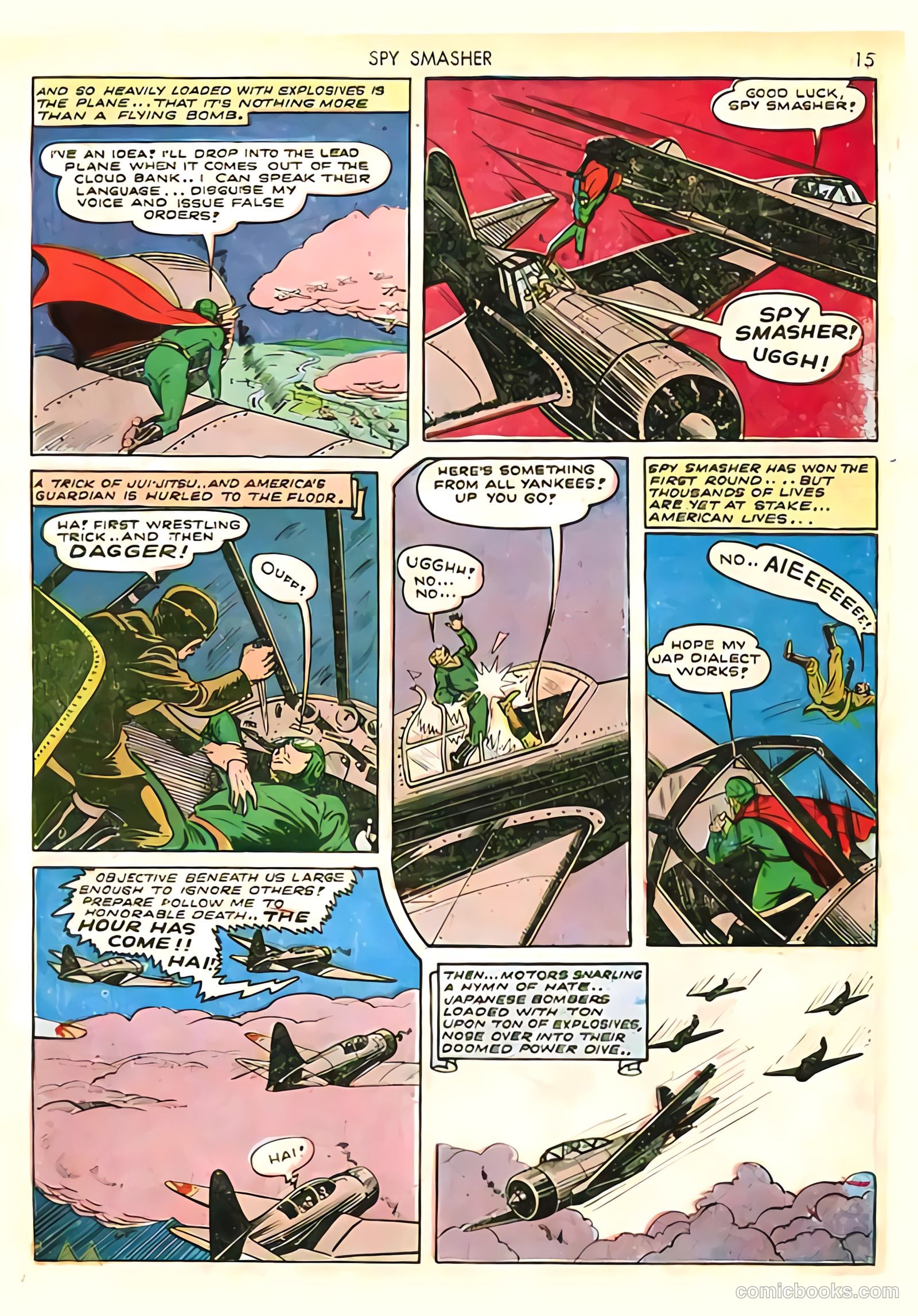 Spy Smasher #8 (1942) — page 15 of 69