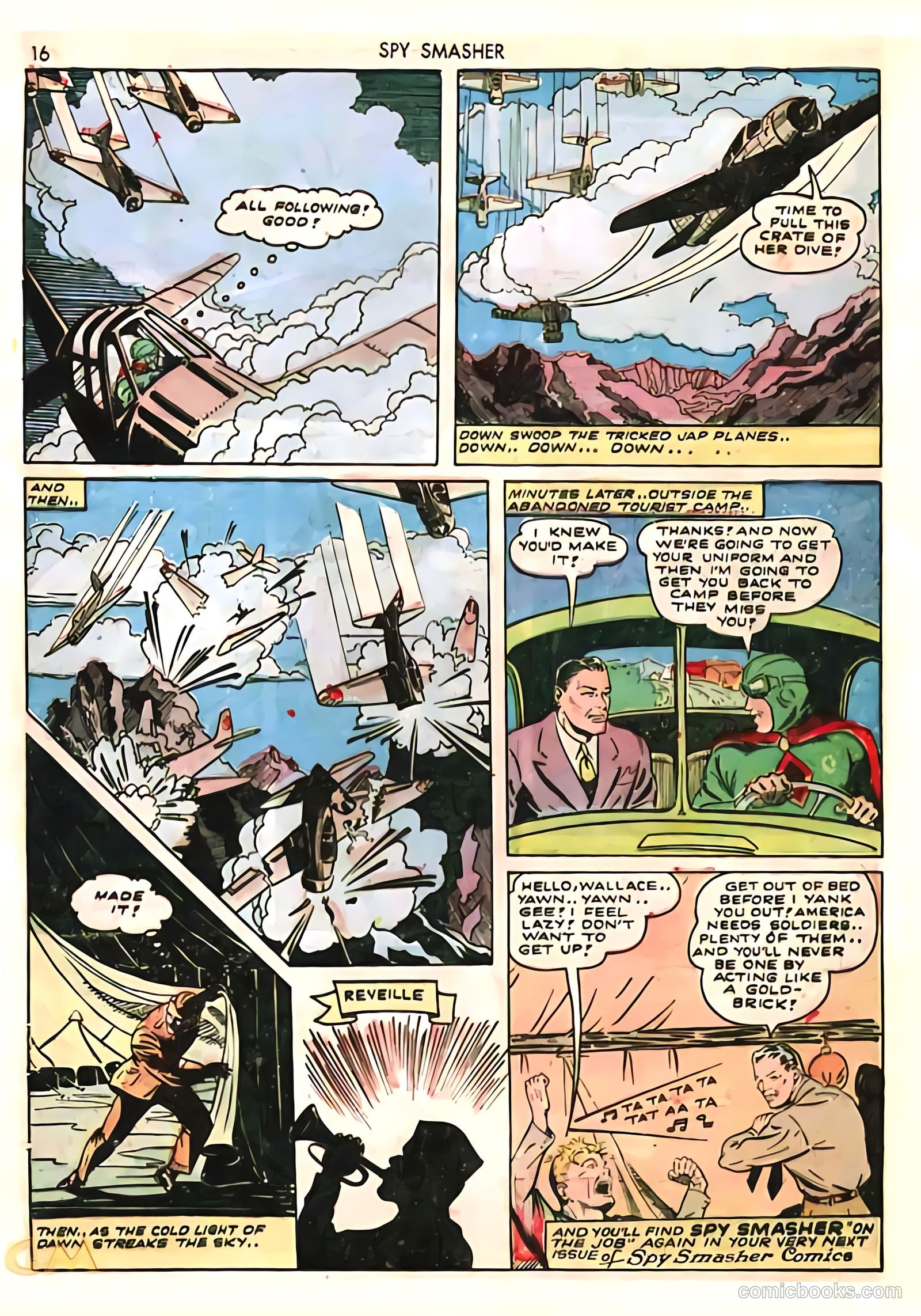 Spy Smasher #8 (1942) — page 16 of 69
