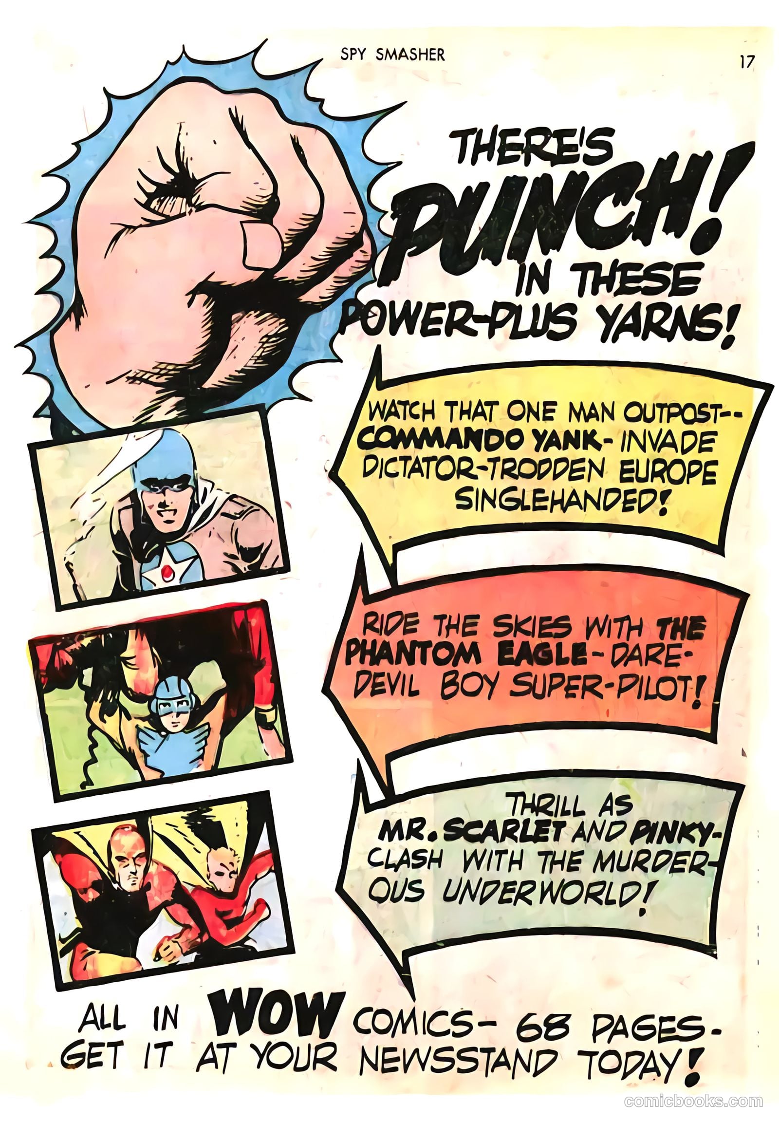 Spy Smasher #8 (1942) — page 17 of 69