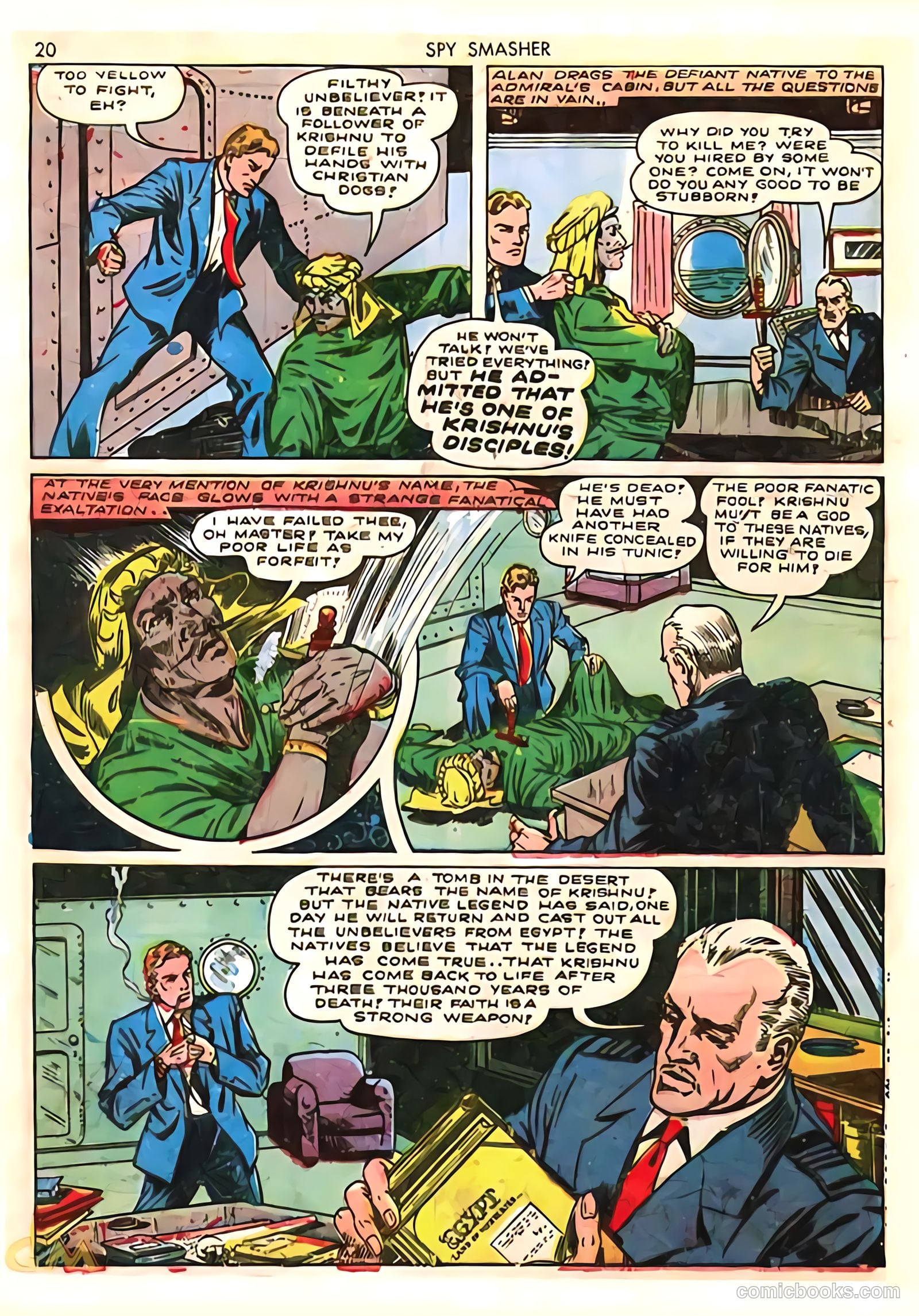 Spy Smasher #8 (1942) — page 20 of 69