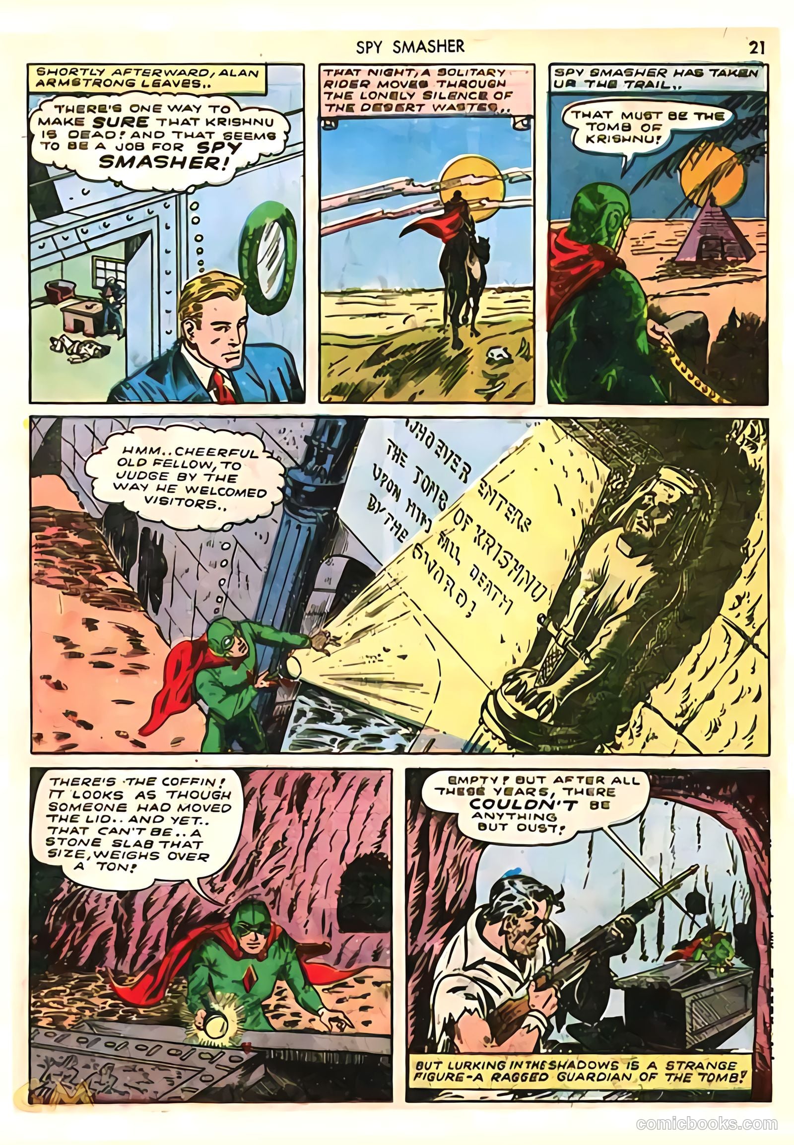Spy Smasher #8 (1942) — page 21 of 69