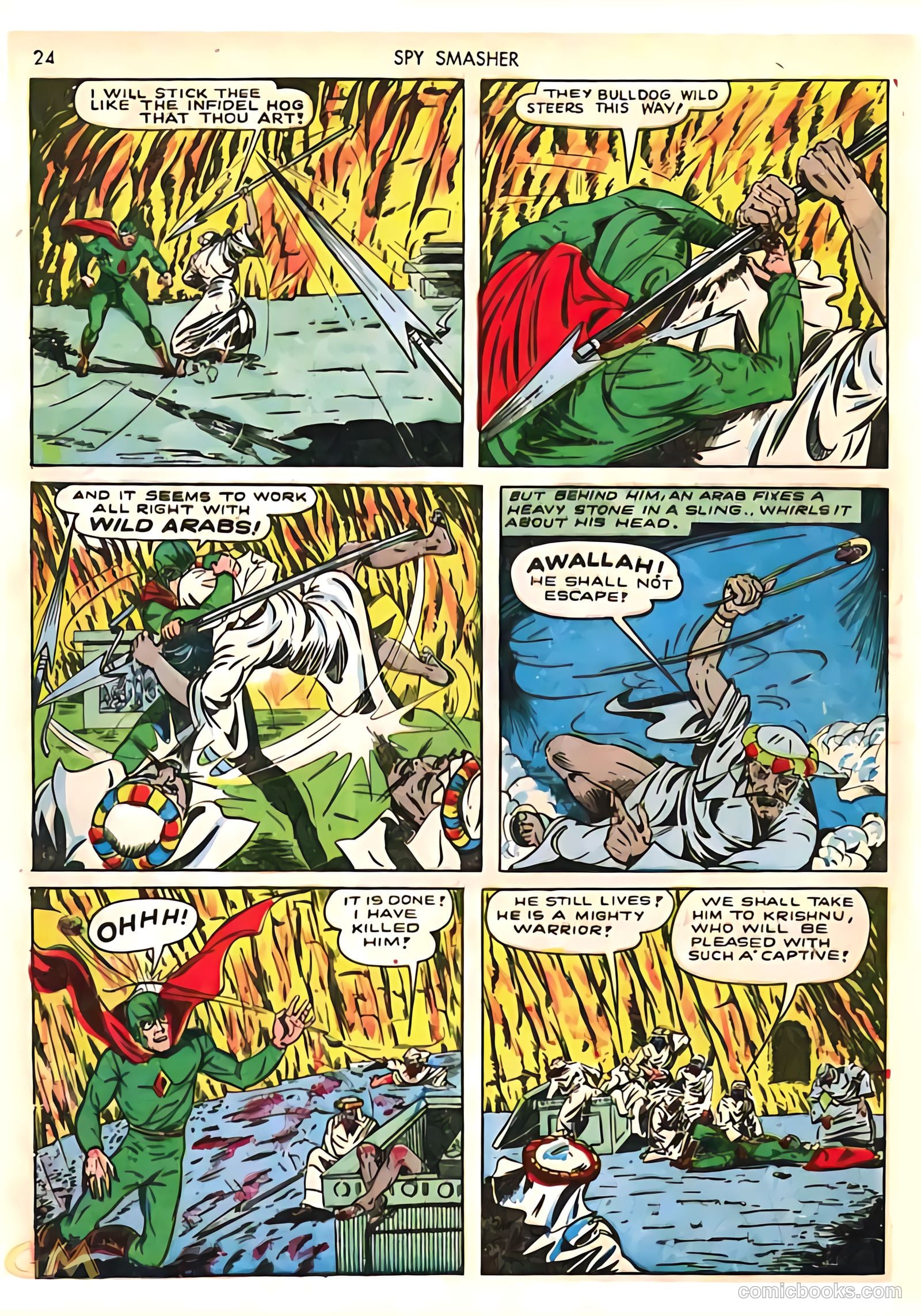 Spy Smasher #8 (1942) — page 24 of 69