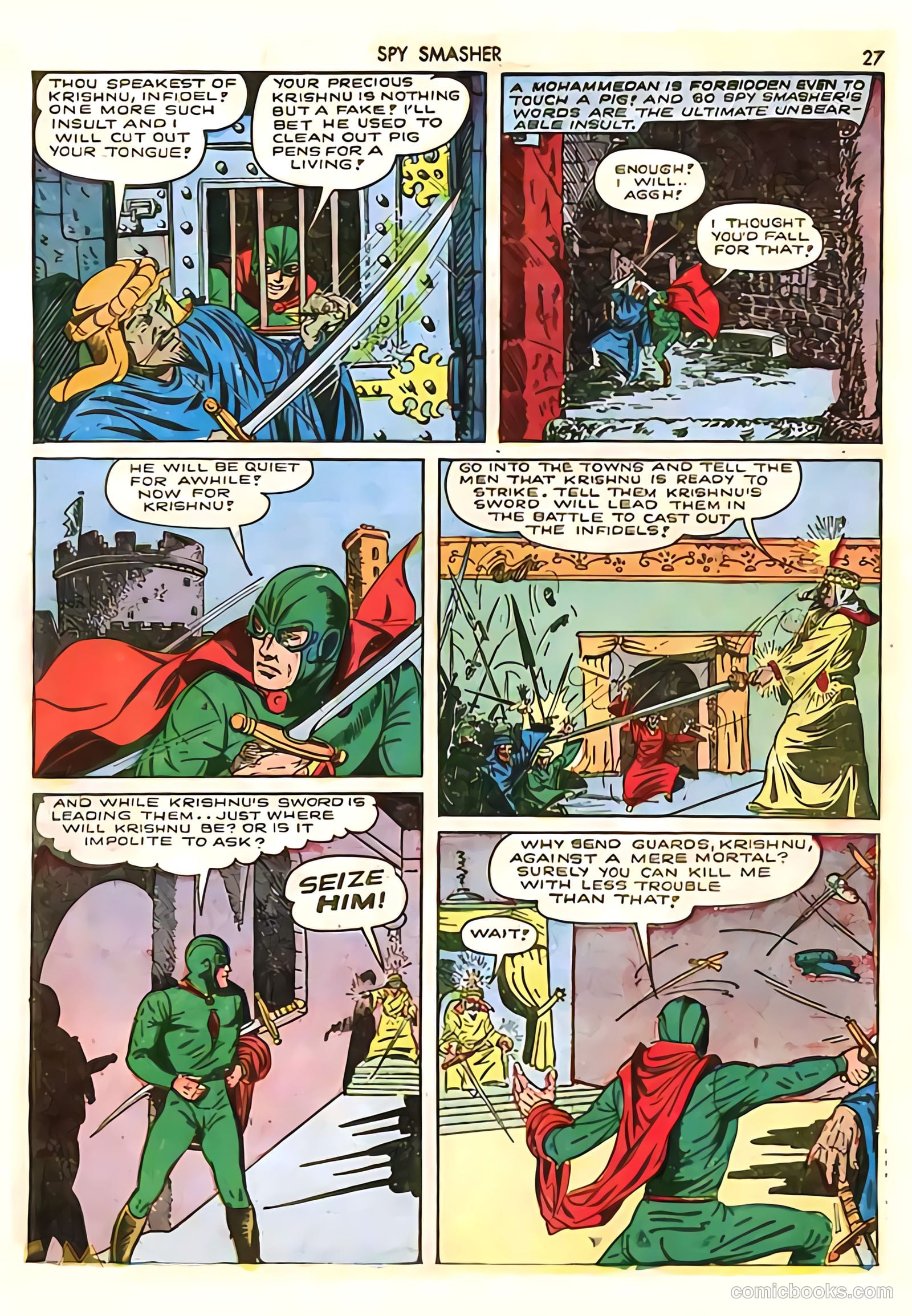 Spy Smasher #8 (1942) — page 27 of 69