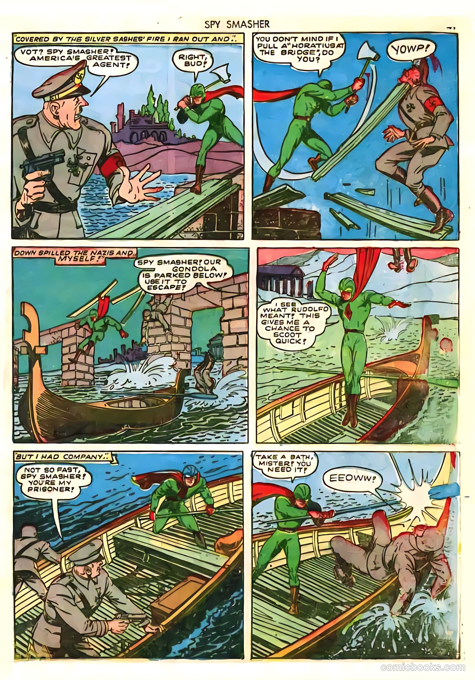 Spy Smasher #8 (1942) — page 41 of 69
