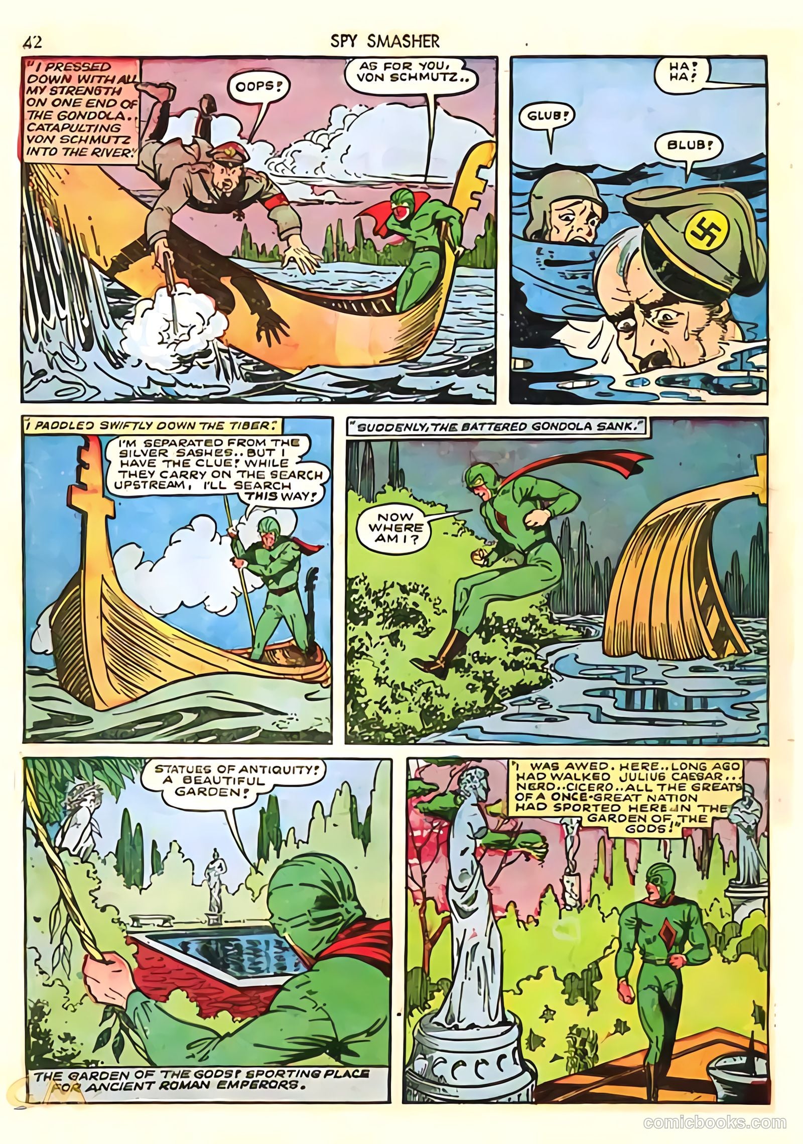 Spy Smasher #8 (1942) — page 42 of 69