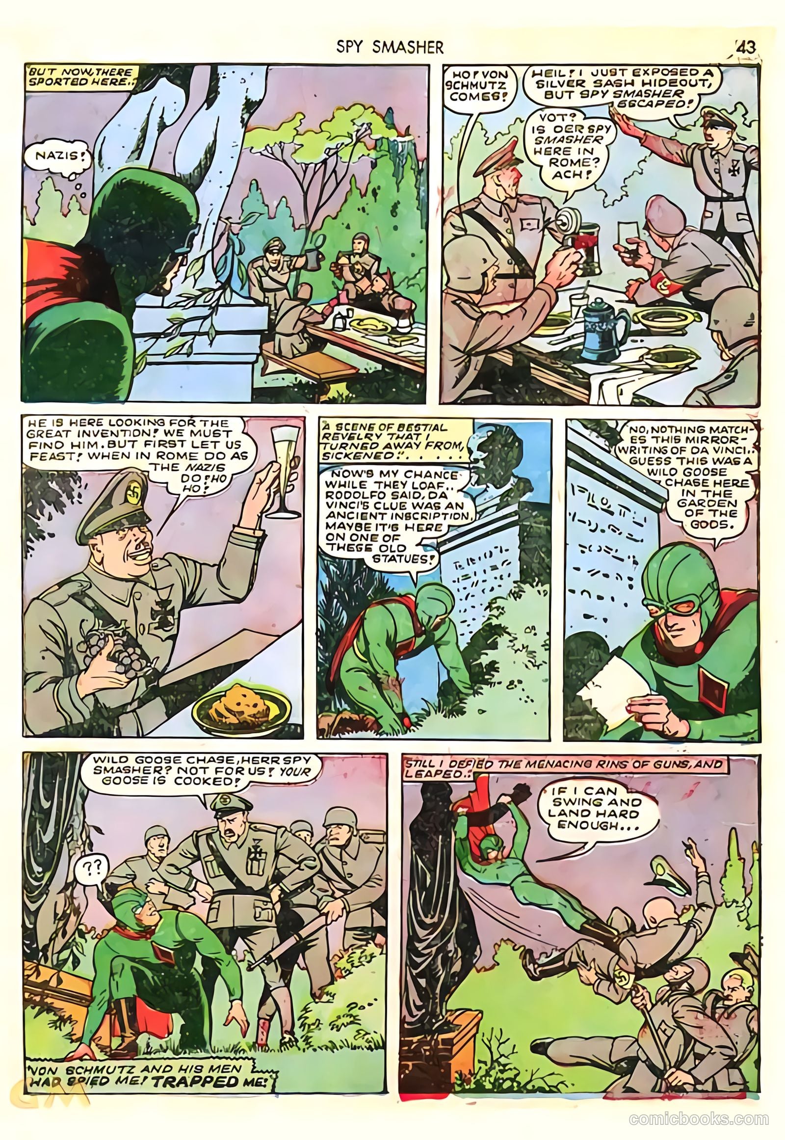 Spy Smasher #8 (1942) — page 43 of 69