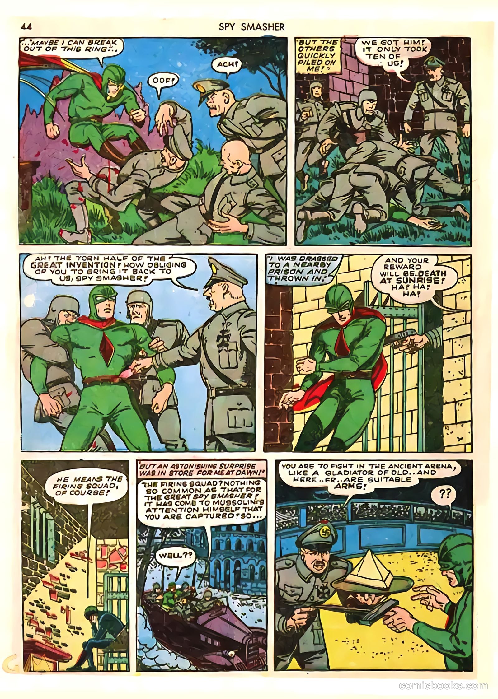 Spy Smasher #8 (1942) — page 44 of 69