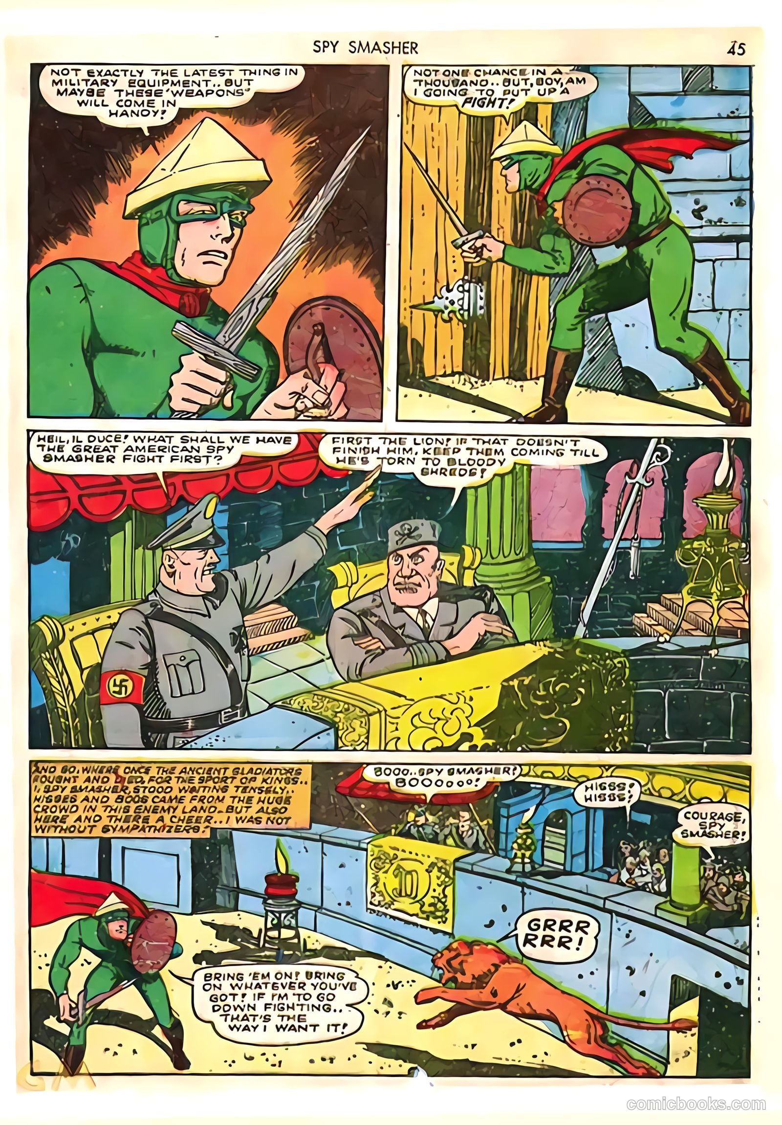 Spy Smasher #8 (1942) — page 45 of 69
