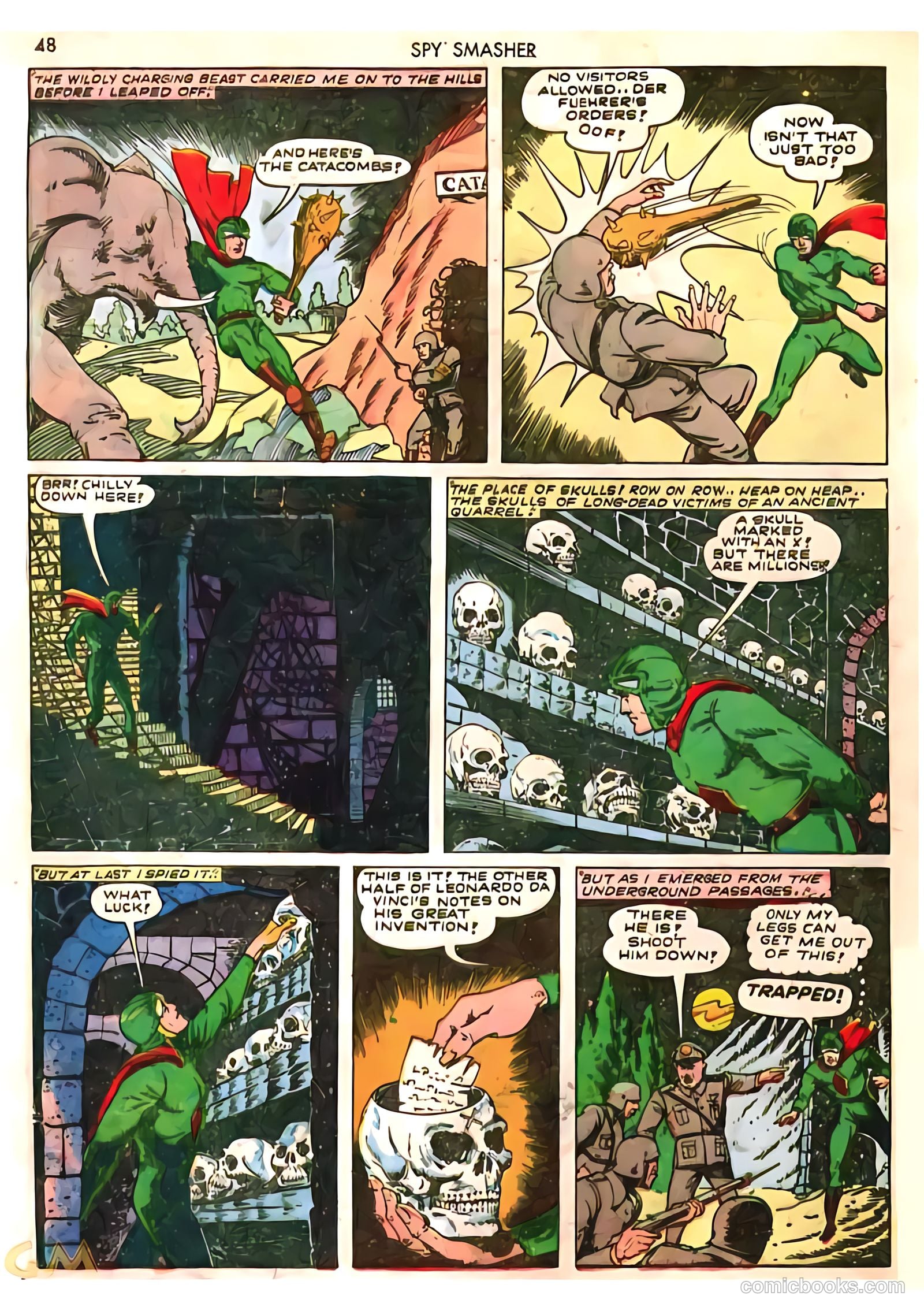 Spy Smasher #8 (1942) — page 48 of 69