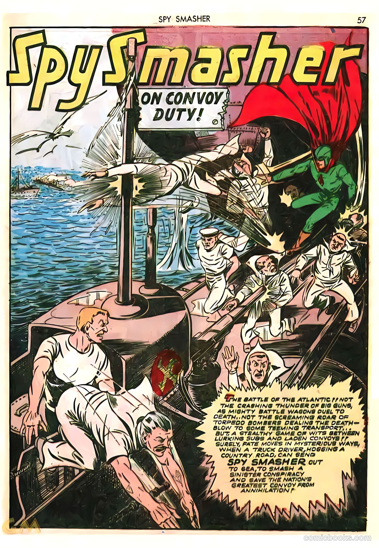 Spy Smasher #8 (1942) — page 57 of 69
