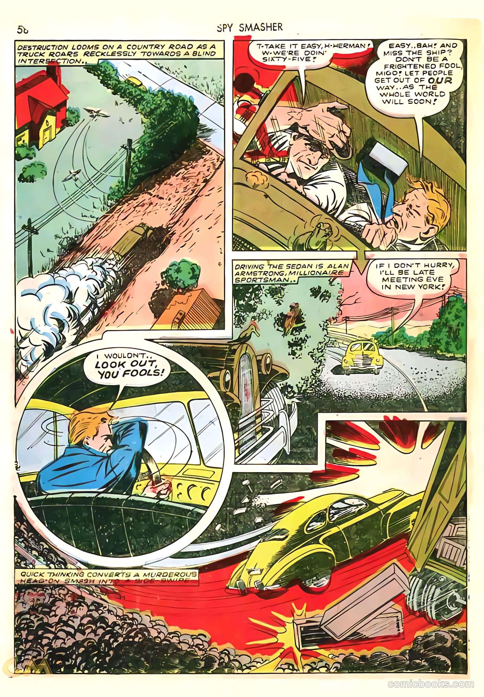 Spy Smasher #8 (1942) — page 58 of 69