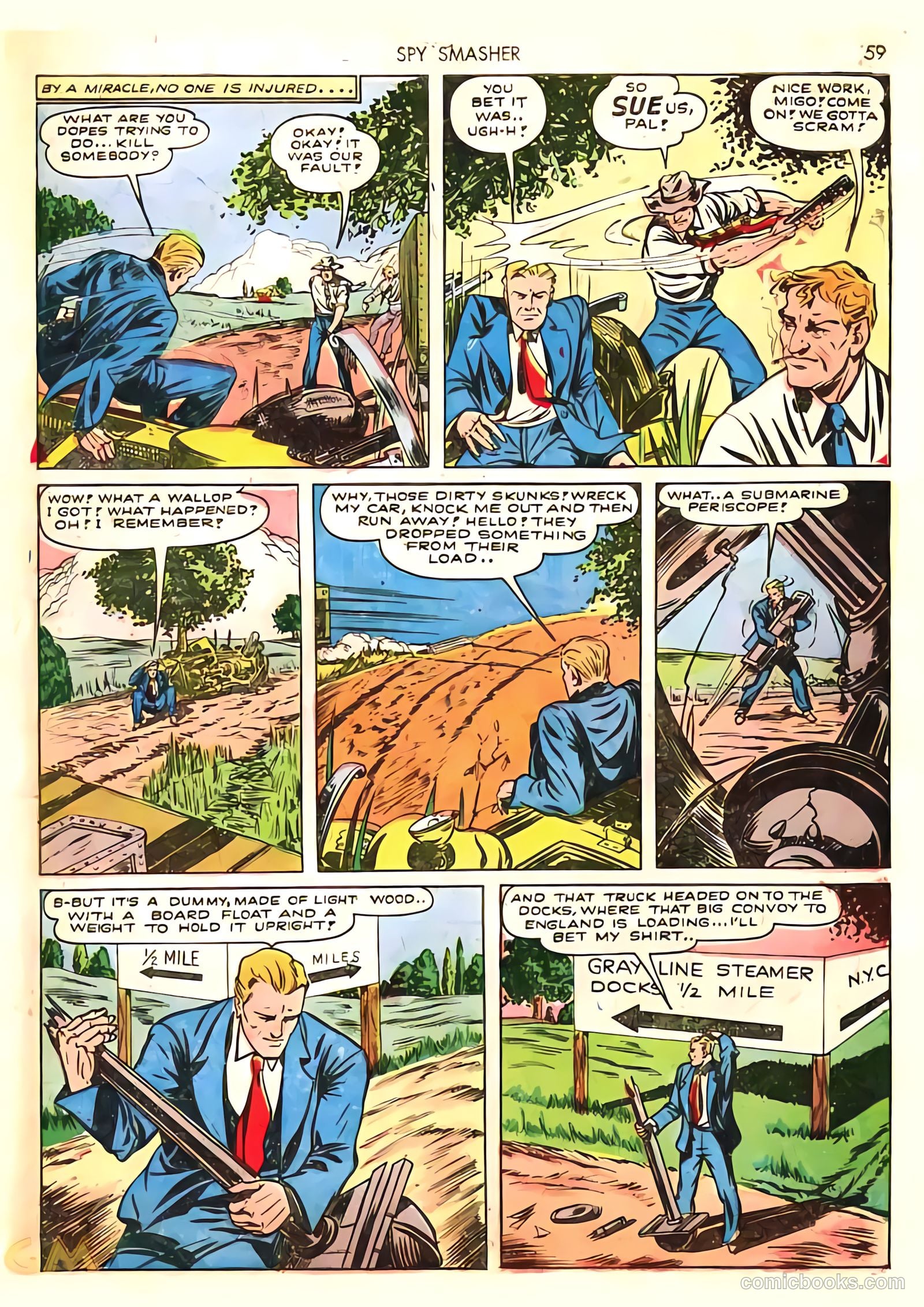 Spy Smasher #8 (1942) — page 59 of 69