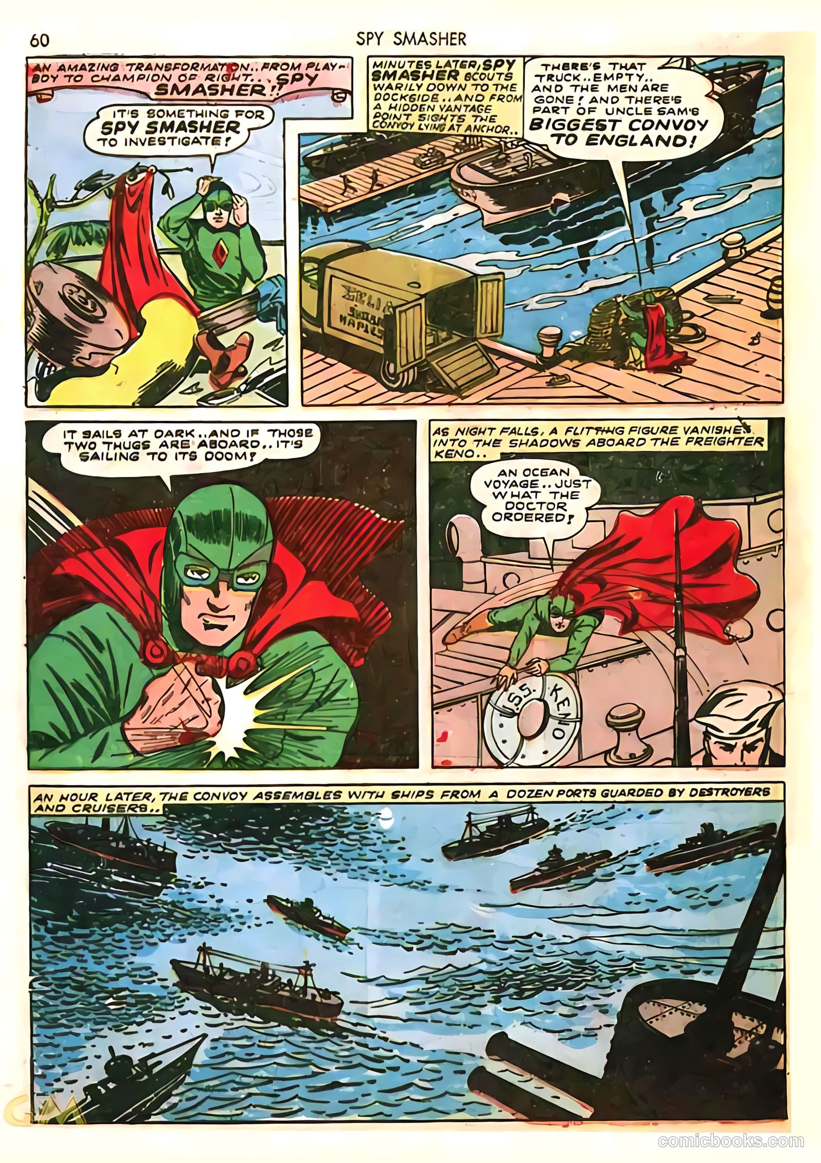 Spy Smasher #8 (1942) — page 60 of 69