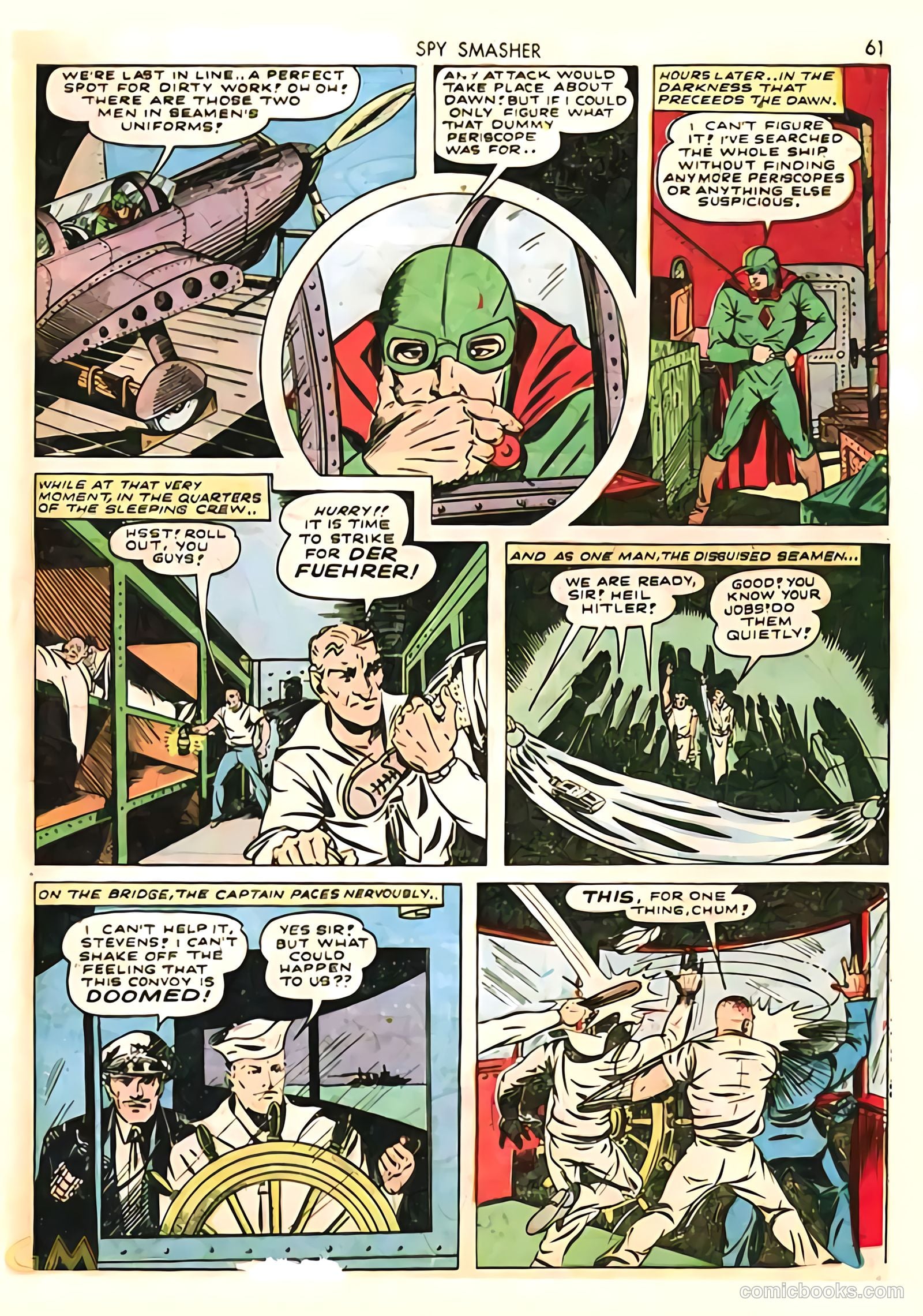 Spy Smasher #8 (1942) — page 61 of 69