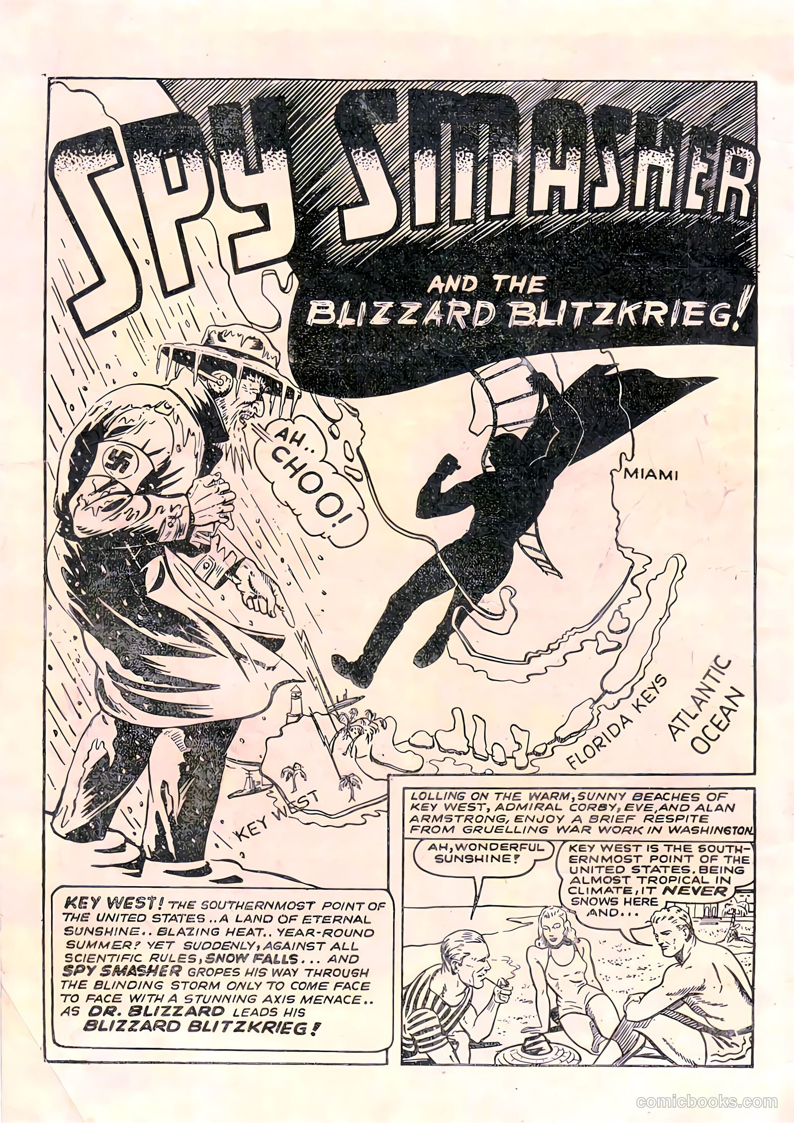 Spy Smasher #9 (1942) — page 2 of 21