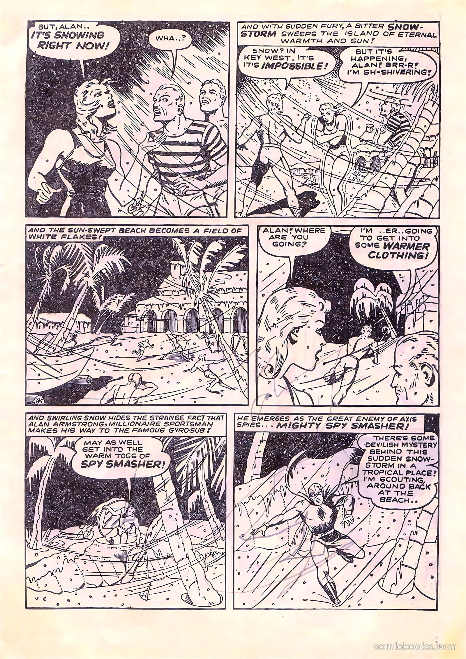 Spy Smasher #9 (1942) — page 3 of 21