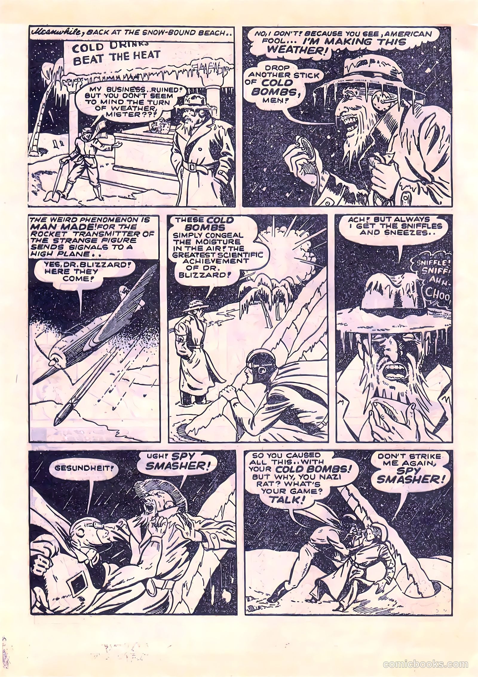 Spy Smasher #9 (1942) — page 4 of 21
