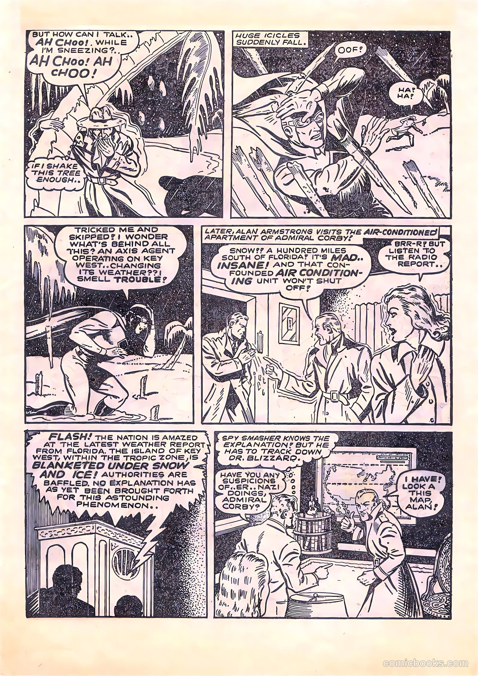 Spy Smasher #9 (1942) — page 5 of 21