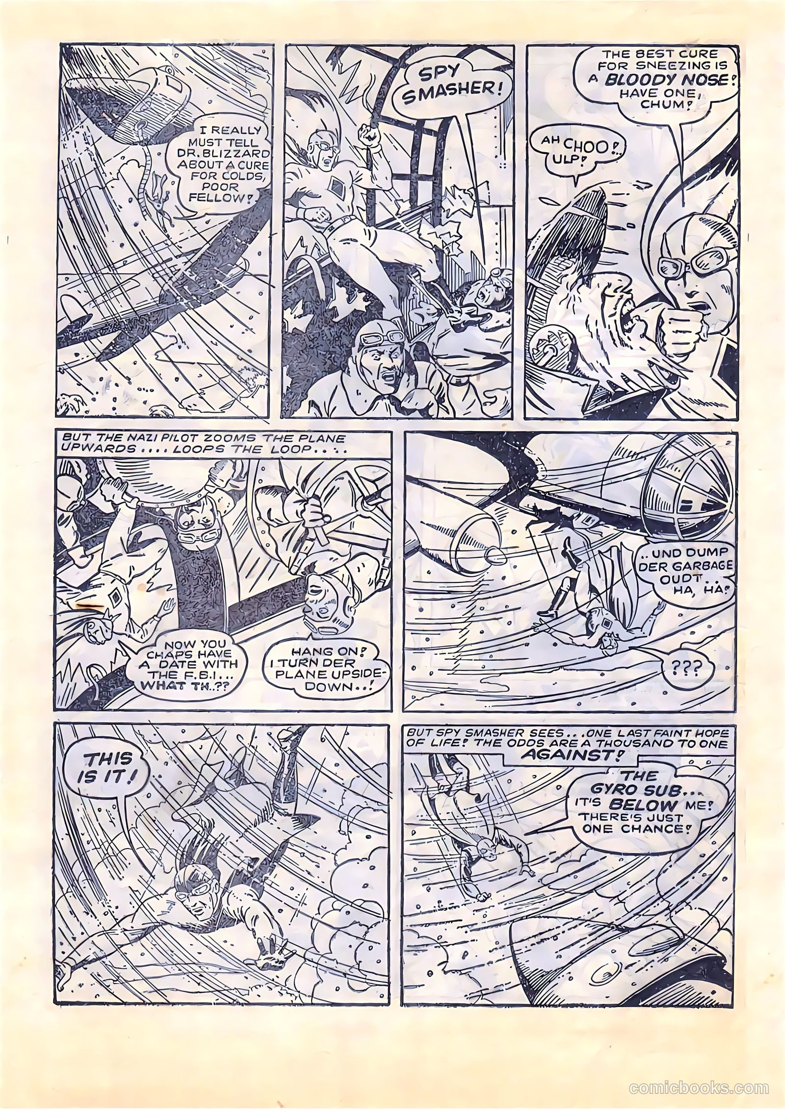 Spy Smasher #9 (1942) — page 8 of 21