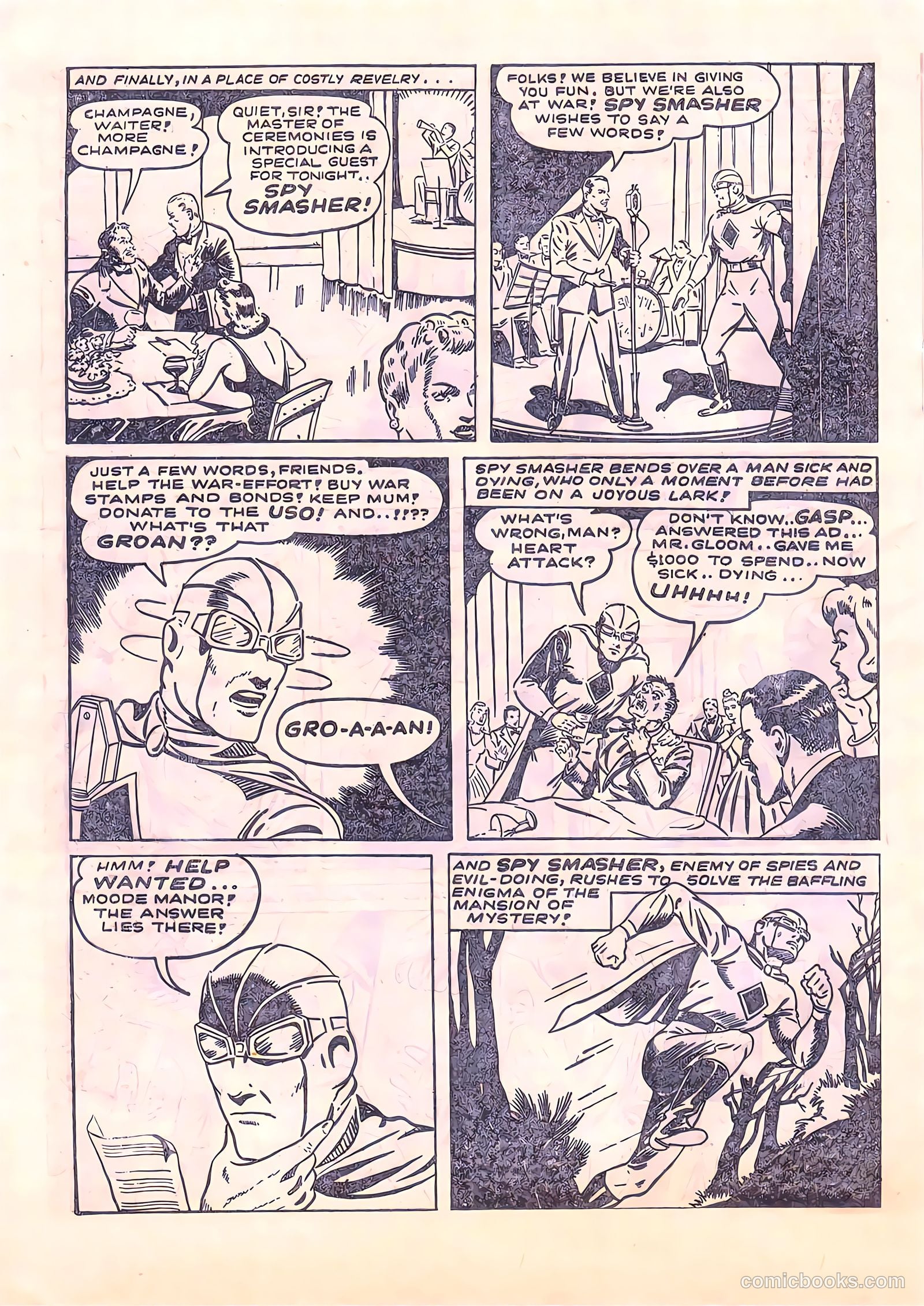 Spy Smasher #9 (1942) — page 18 of 21