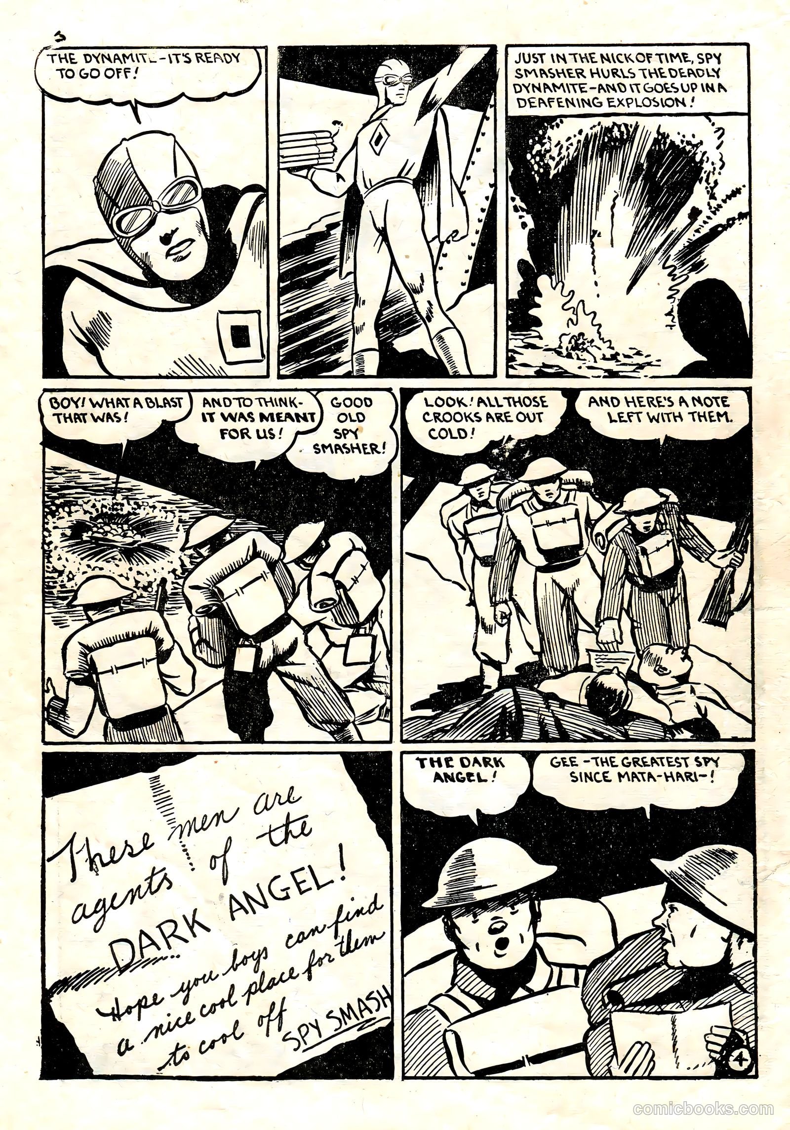 Spy Smasher Comics #1 (1942) — page 5 of 58