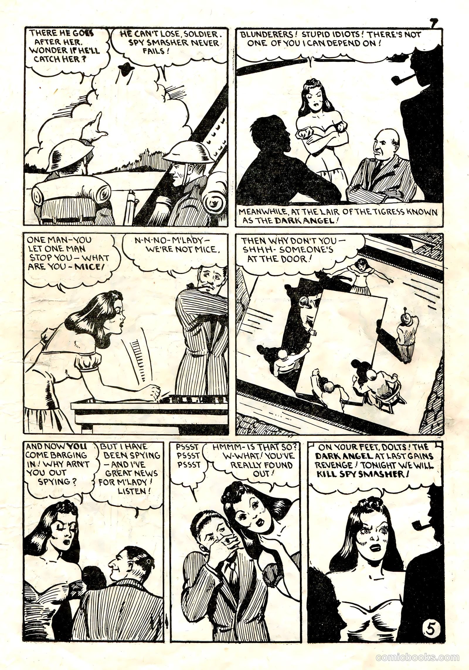 Spy Smasher Comics #1 (1942) — page 6 of 58
