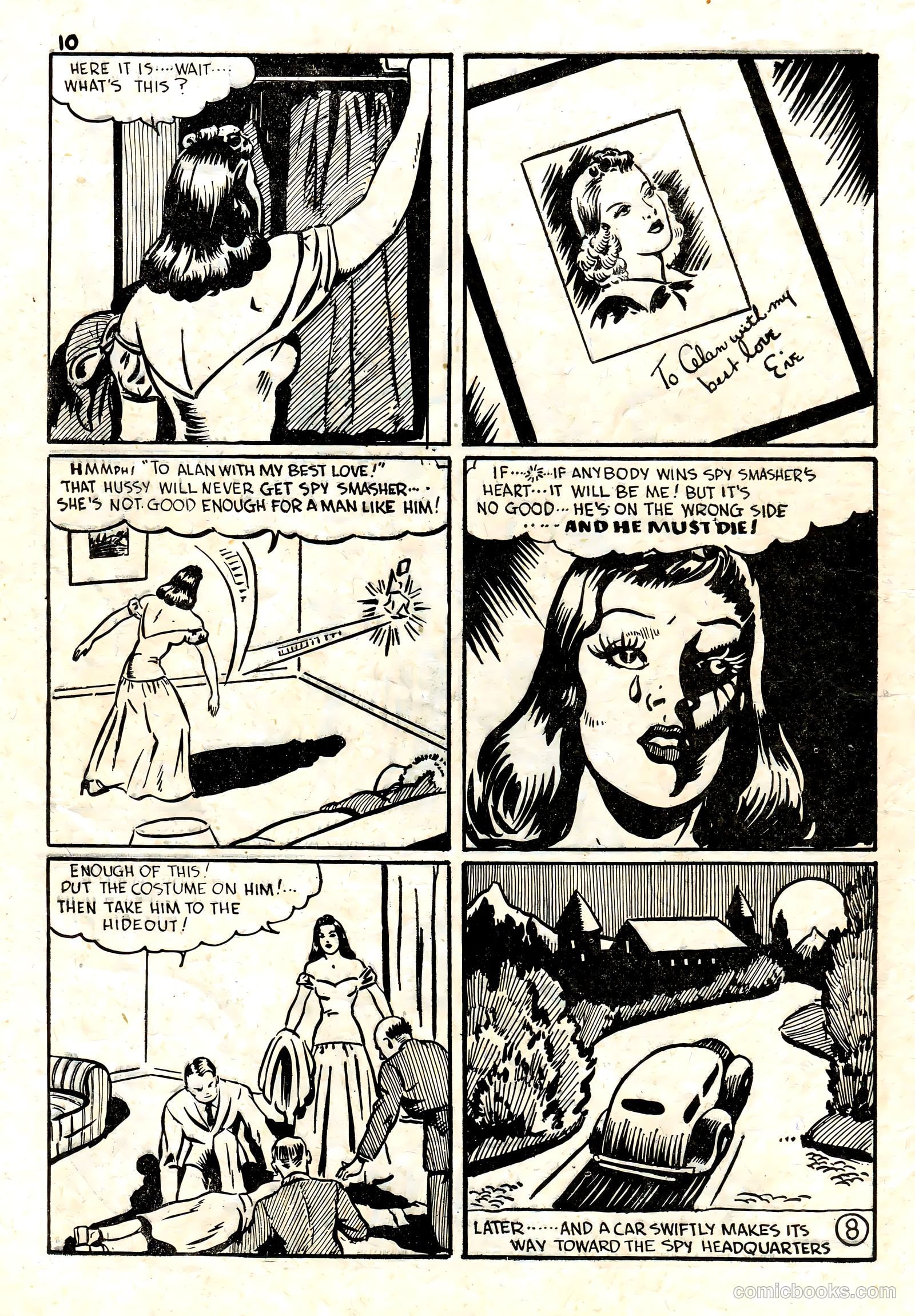Spy Smasher Comics #1 (1942) — page 9 of 58