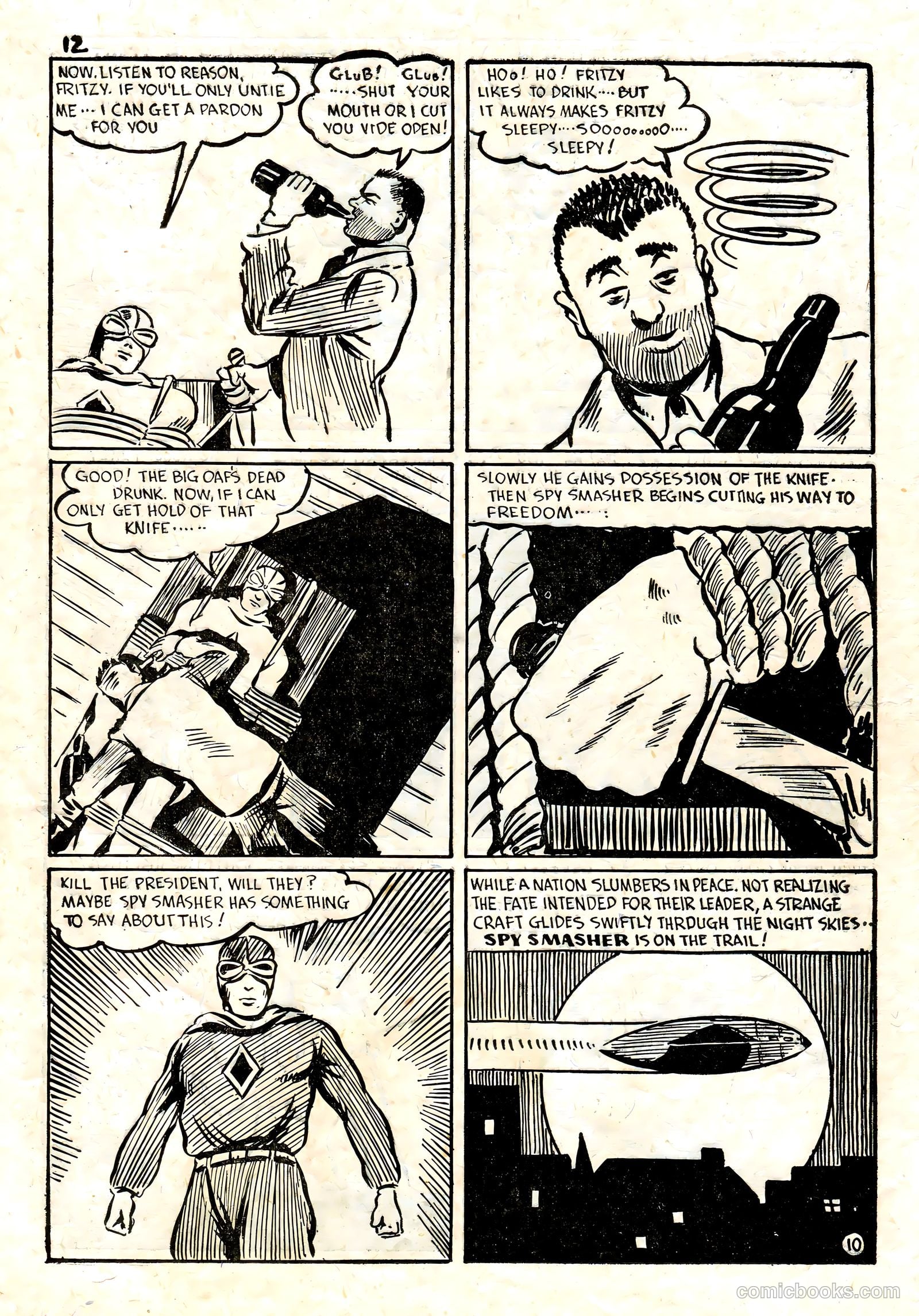 Spy Smasher Comics #1 (1942) — page 11 of 58