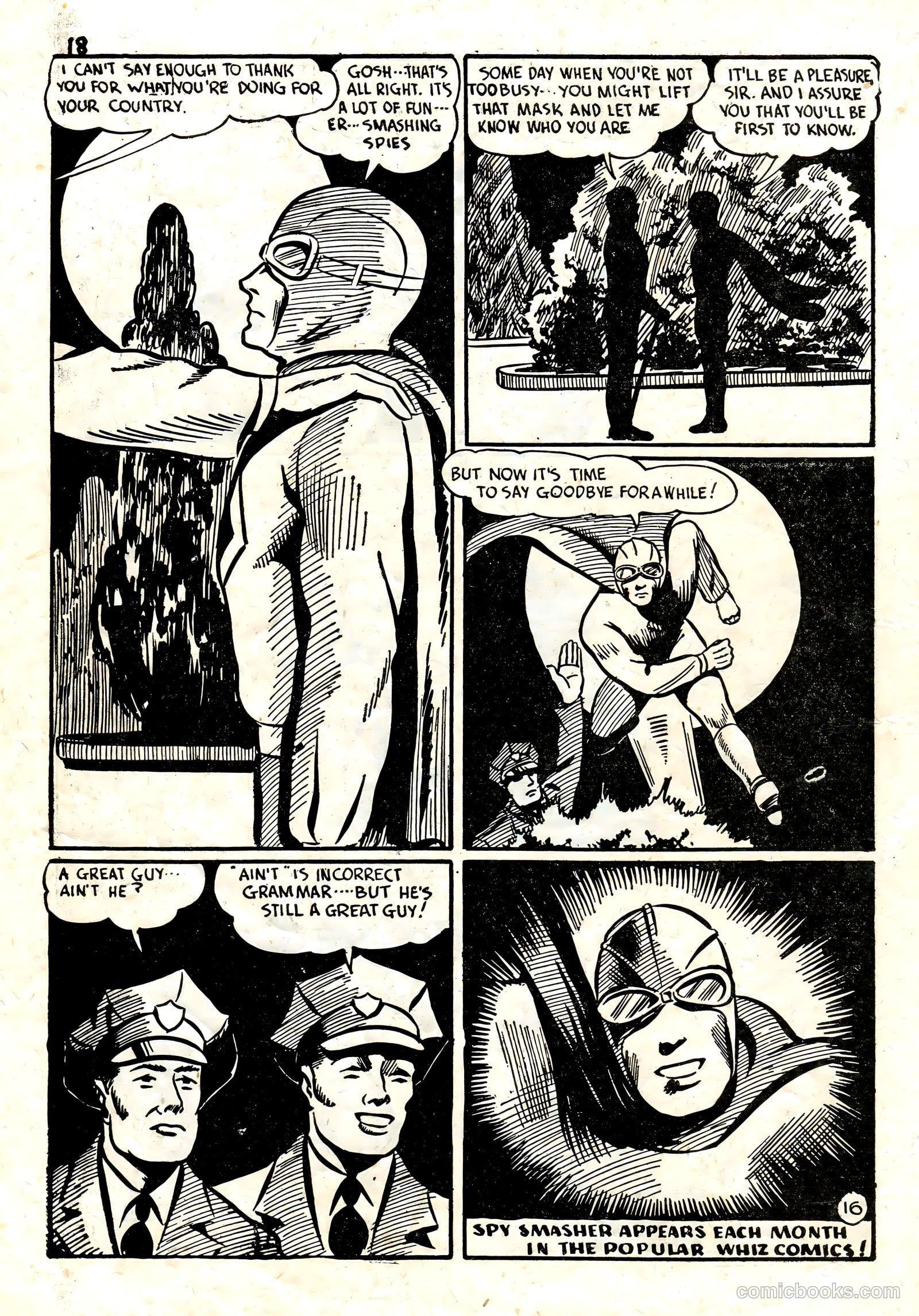 Spy Smasher Comics #1 (1942) — page 17 of 58