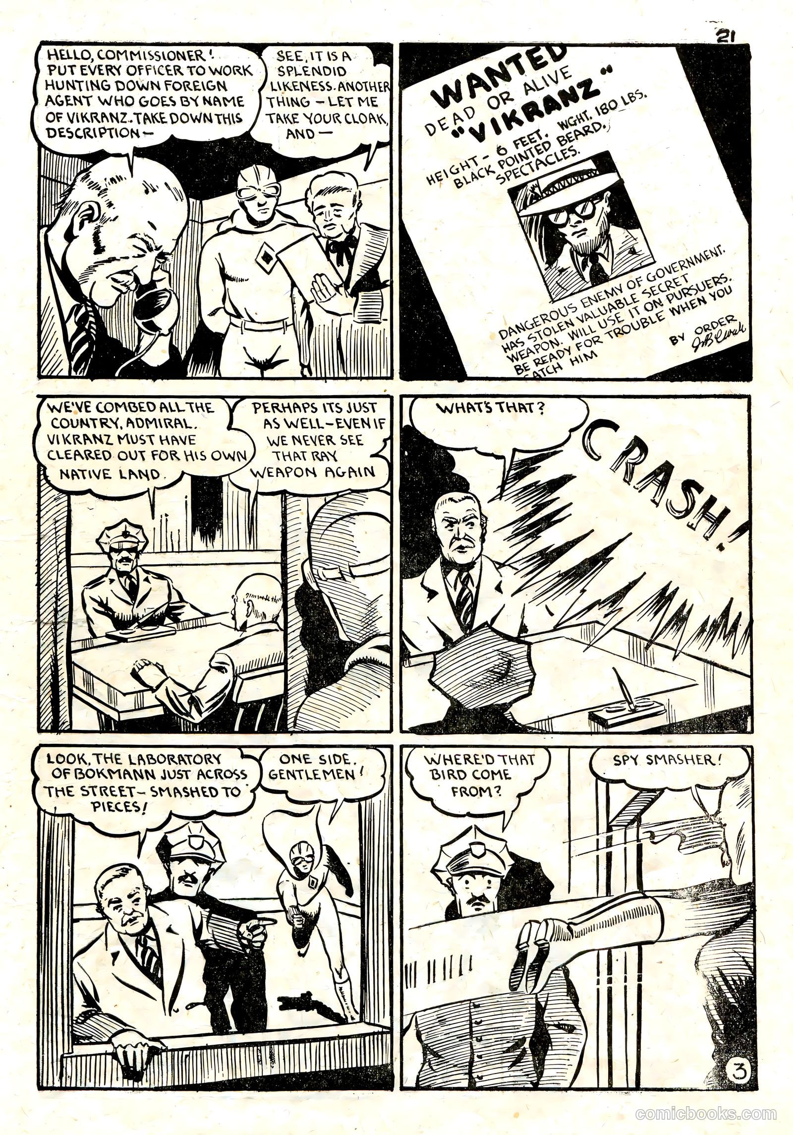Spy Smasher Comics #1 (1942) — page 20 of 58