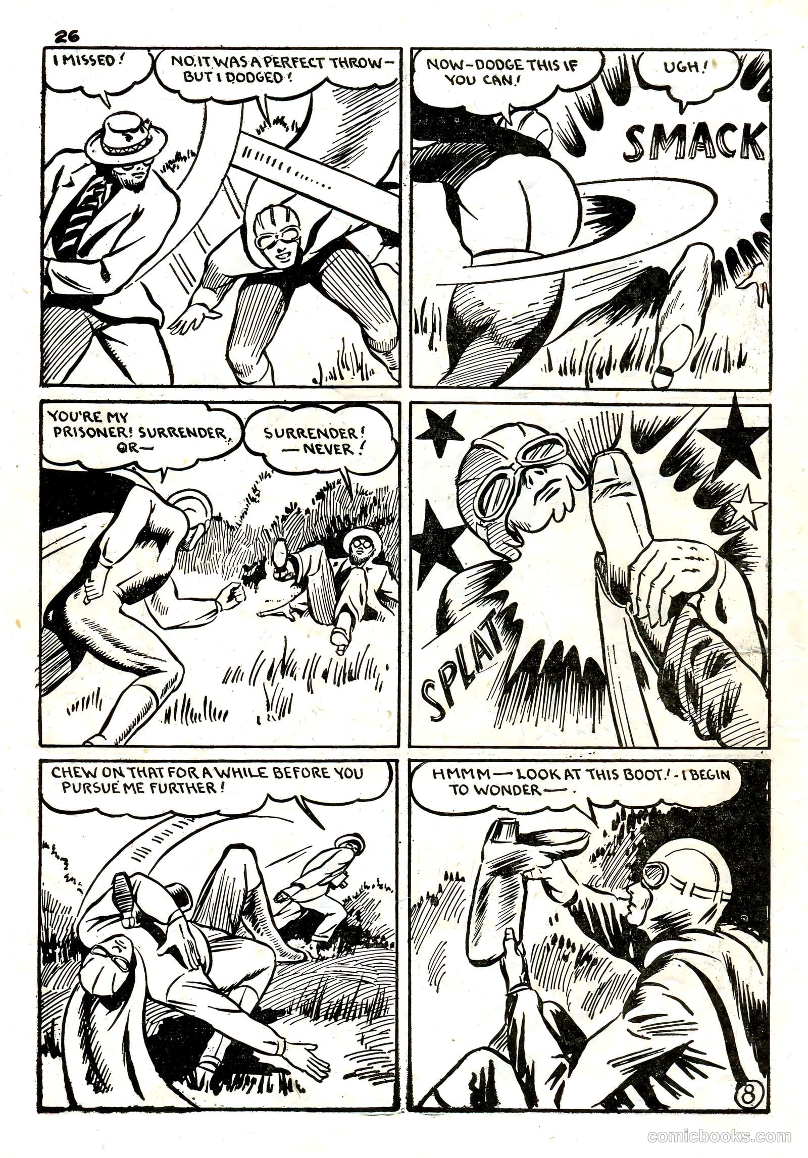 Spy Smasher Comics #1 (1942) — page 25 of 58