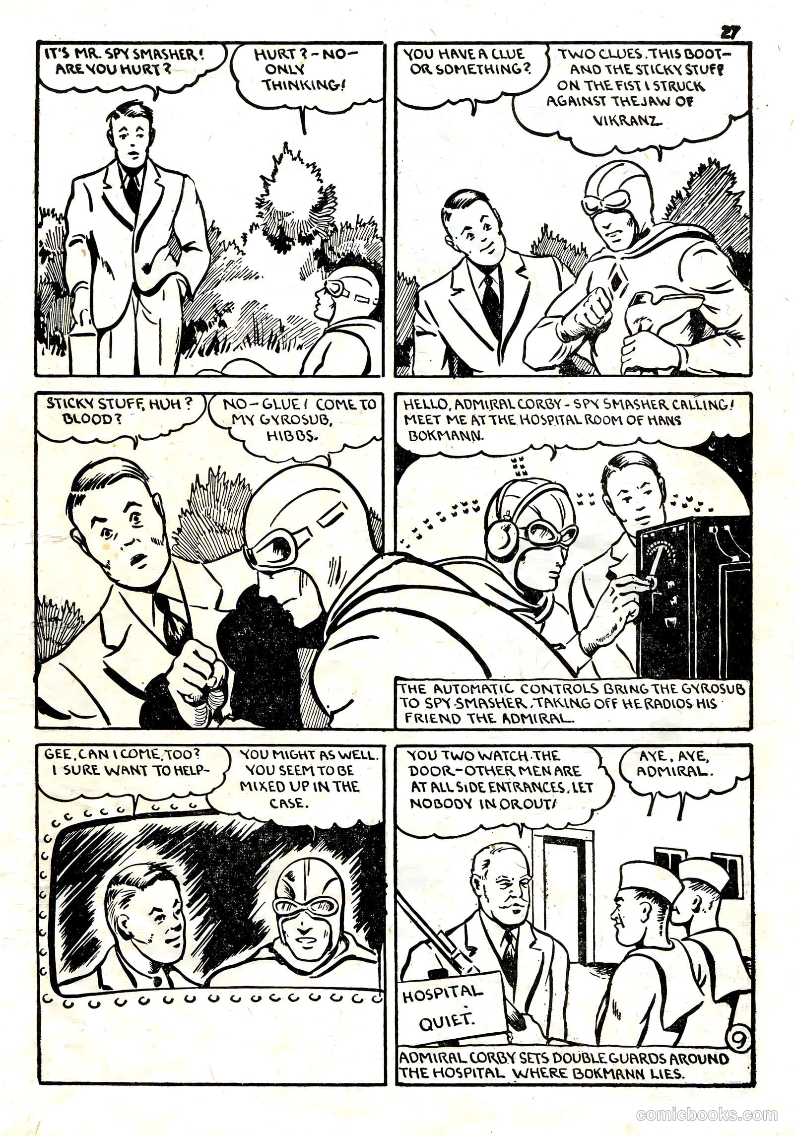 Spy Smasher Comics #1 (1942) — page 26 of 58