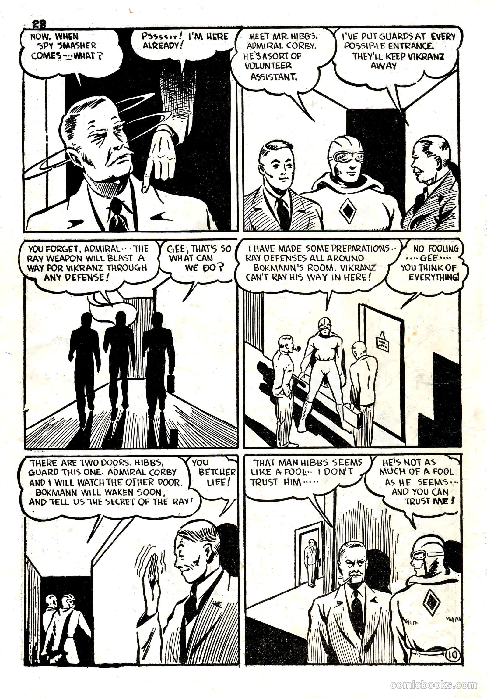 Spy Smasher Comics #1 (1942) — page 27 of 58