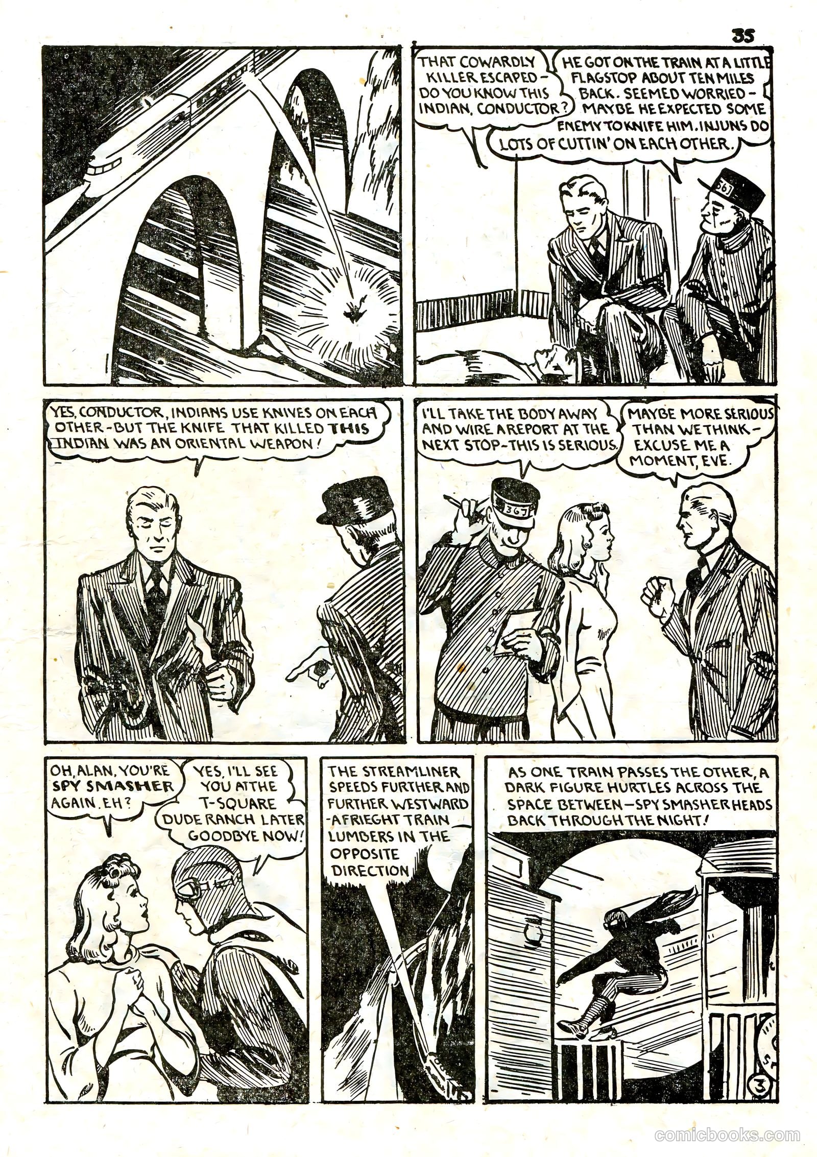 Spy Smasher Comics #1 (1942) — page 30 of 58