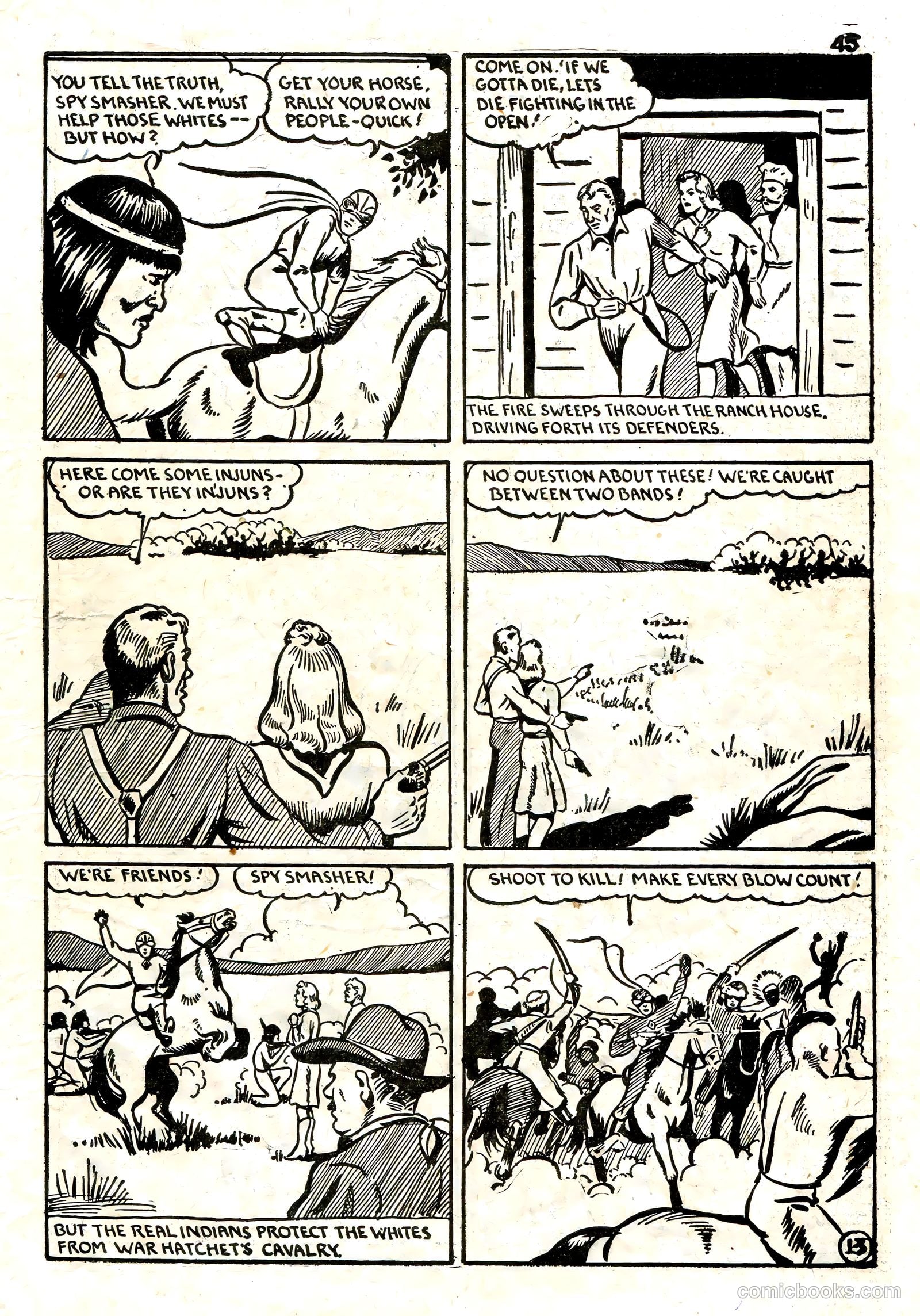 Spy Smasher Comics #1 (1942) — page 40 of 58